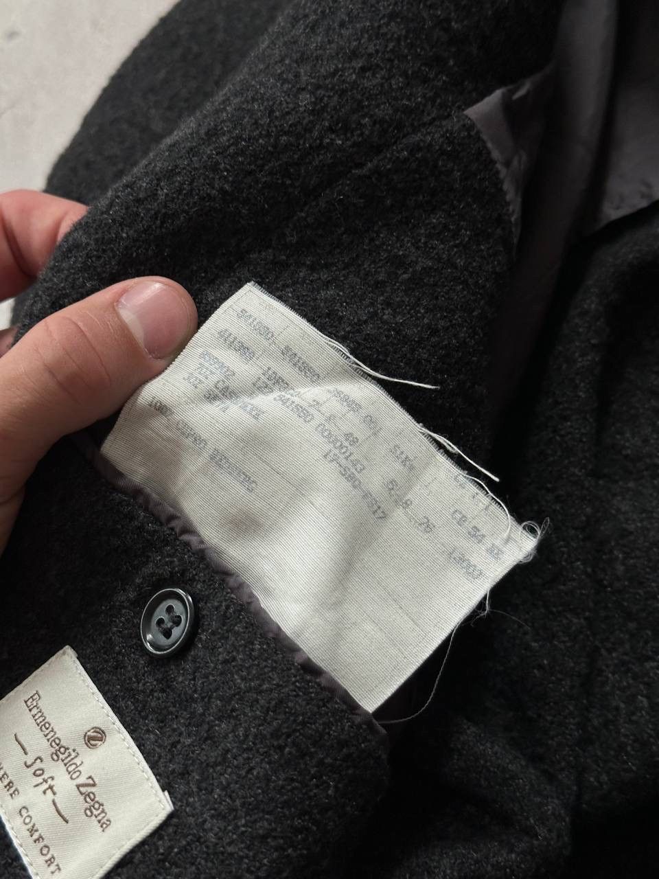 Ermenegildo Zegna Ermenegildo Zegna Soft Cashmere Comfort Men’s Blazer Size 52R - 7 Thumbnail