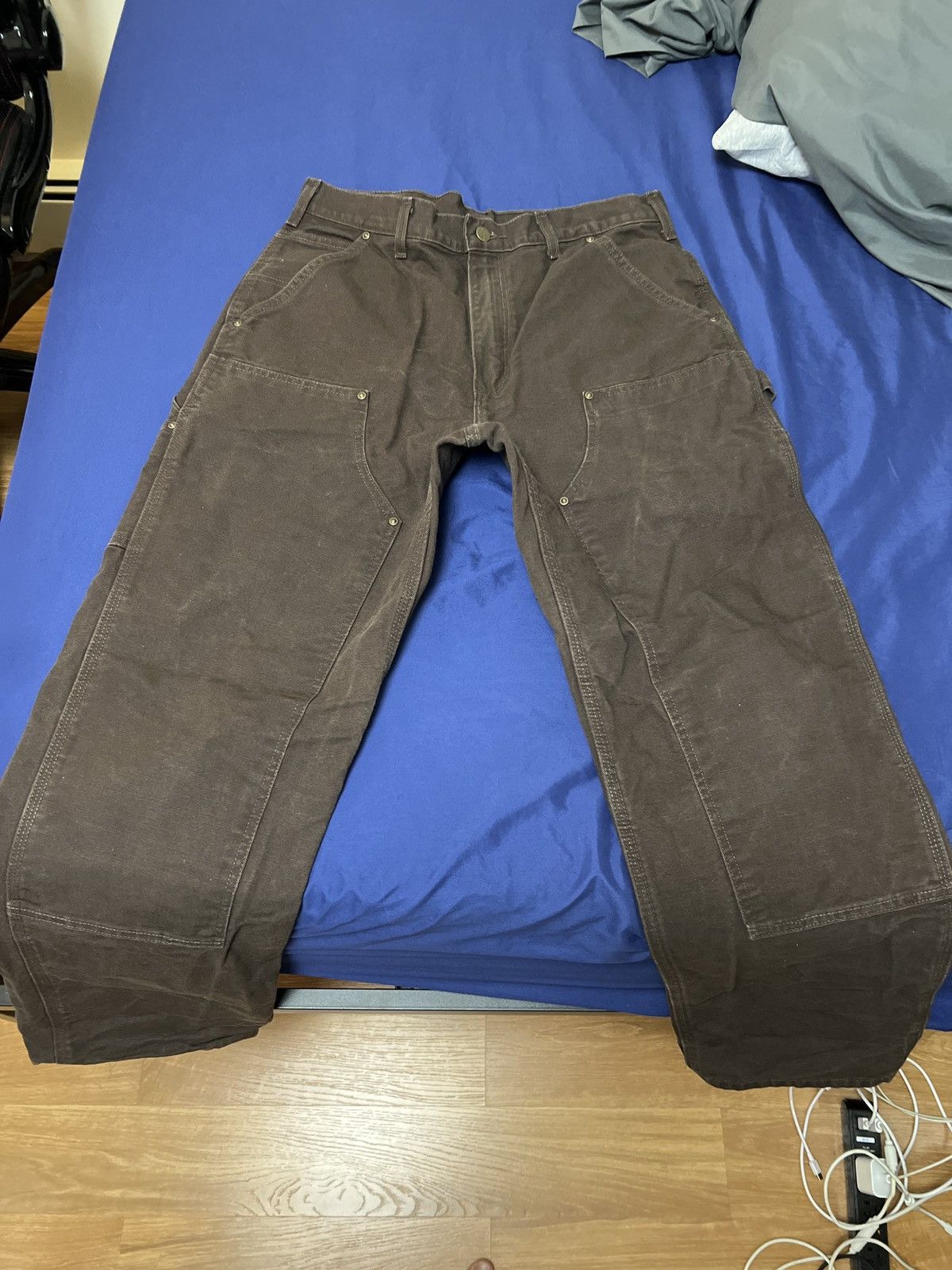 Carhartt Carhartt double knee carpenter pants Size US 33 - 3 Thumbnail