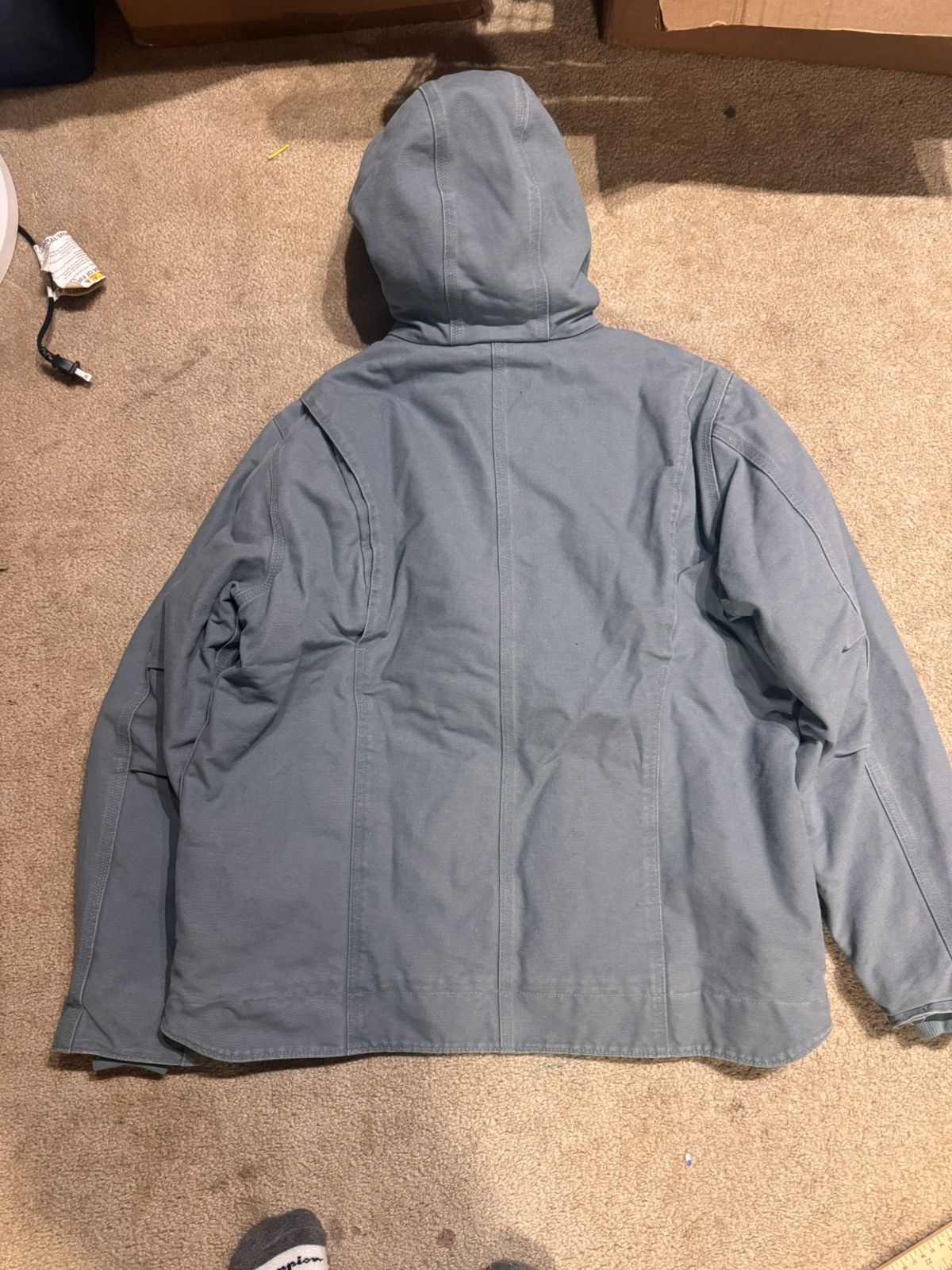 Vintage Carhartt WJ141 Sierra Jacket Seaglass Blue Womens XL /Mens L Size US L / EU 52-54 / 3 - 7 Thumbnail
