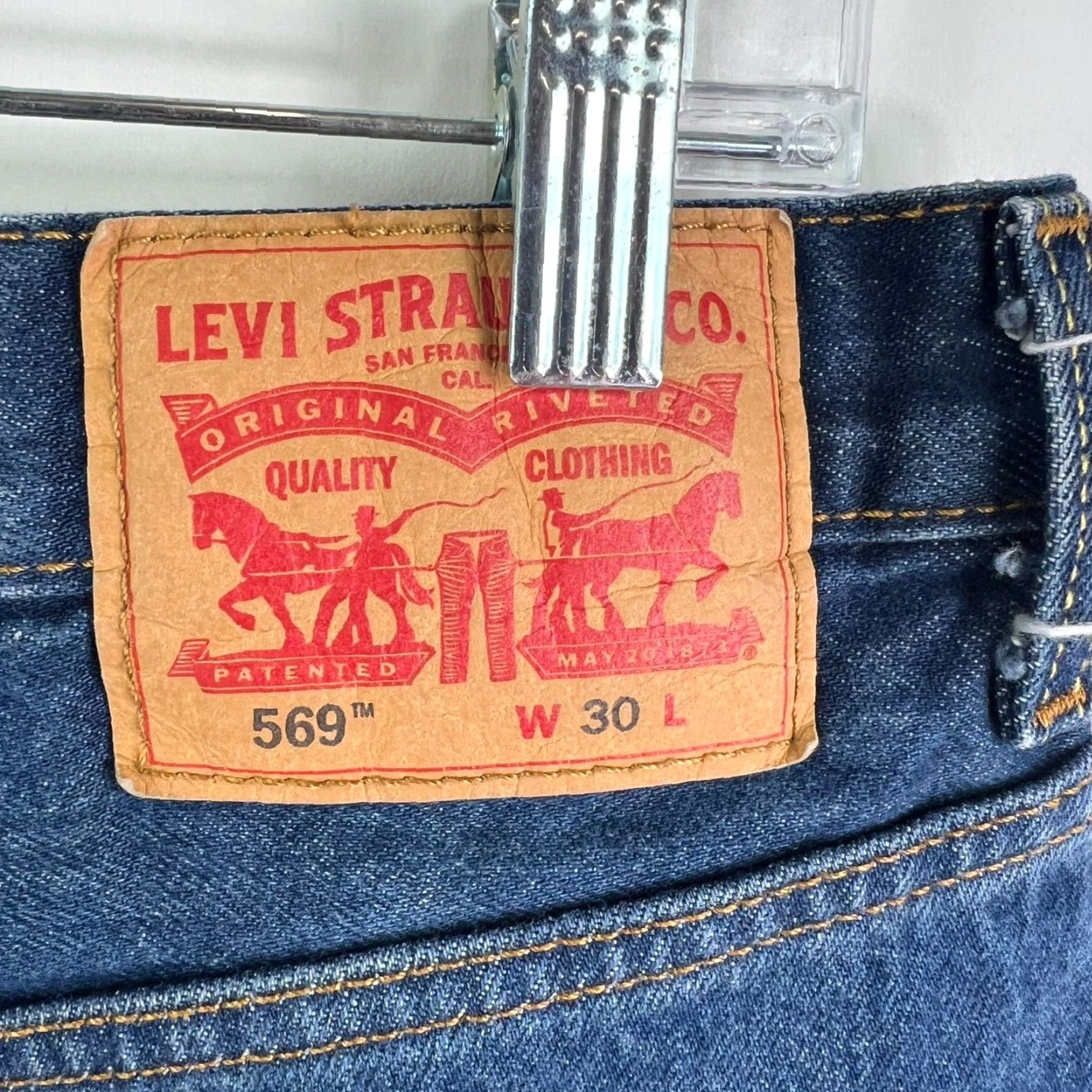 Levi's VINTAGE Levi's Denim Shorts Men's Size 30 Black Bermuda Casual 12in inseam Size US 30 / EU 46 - 3 Thumbnail