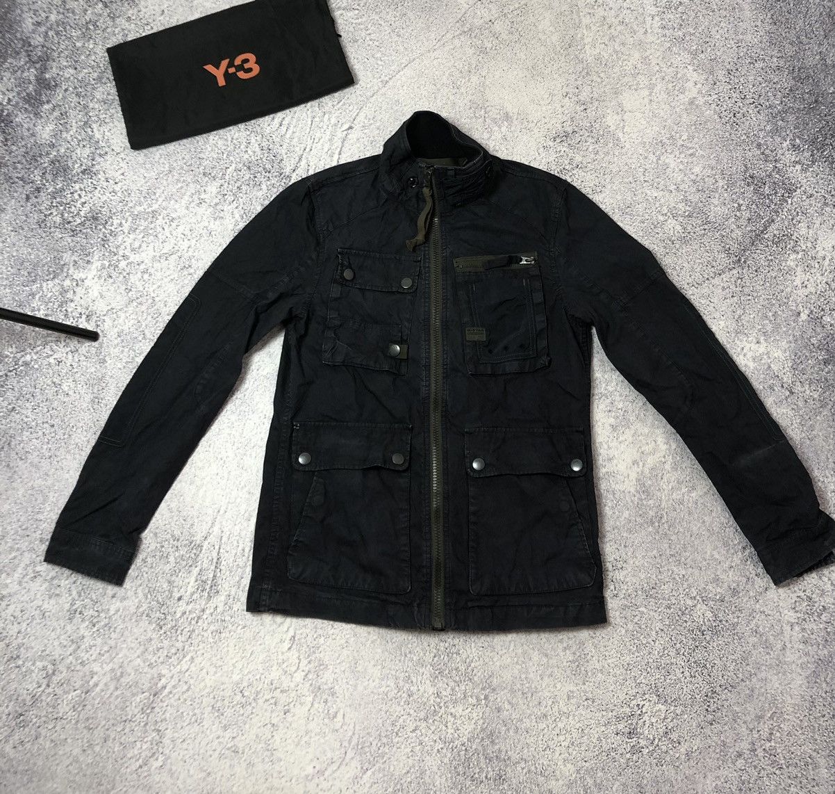 G-Star × Vintage Men’s vintage jacket G-Star Raw size S casual y2k Size US S / EU 44-46 / 1 - 1 Thumbnail