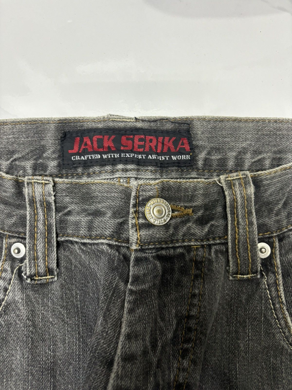 Hysteric Glamour BAGGY🔥JACK SERIKA MULTI POCKET BAGGY CARGO JEANS PANTS Size US 32 / EU 48 - 12 Thumbnail