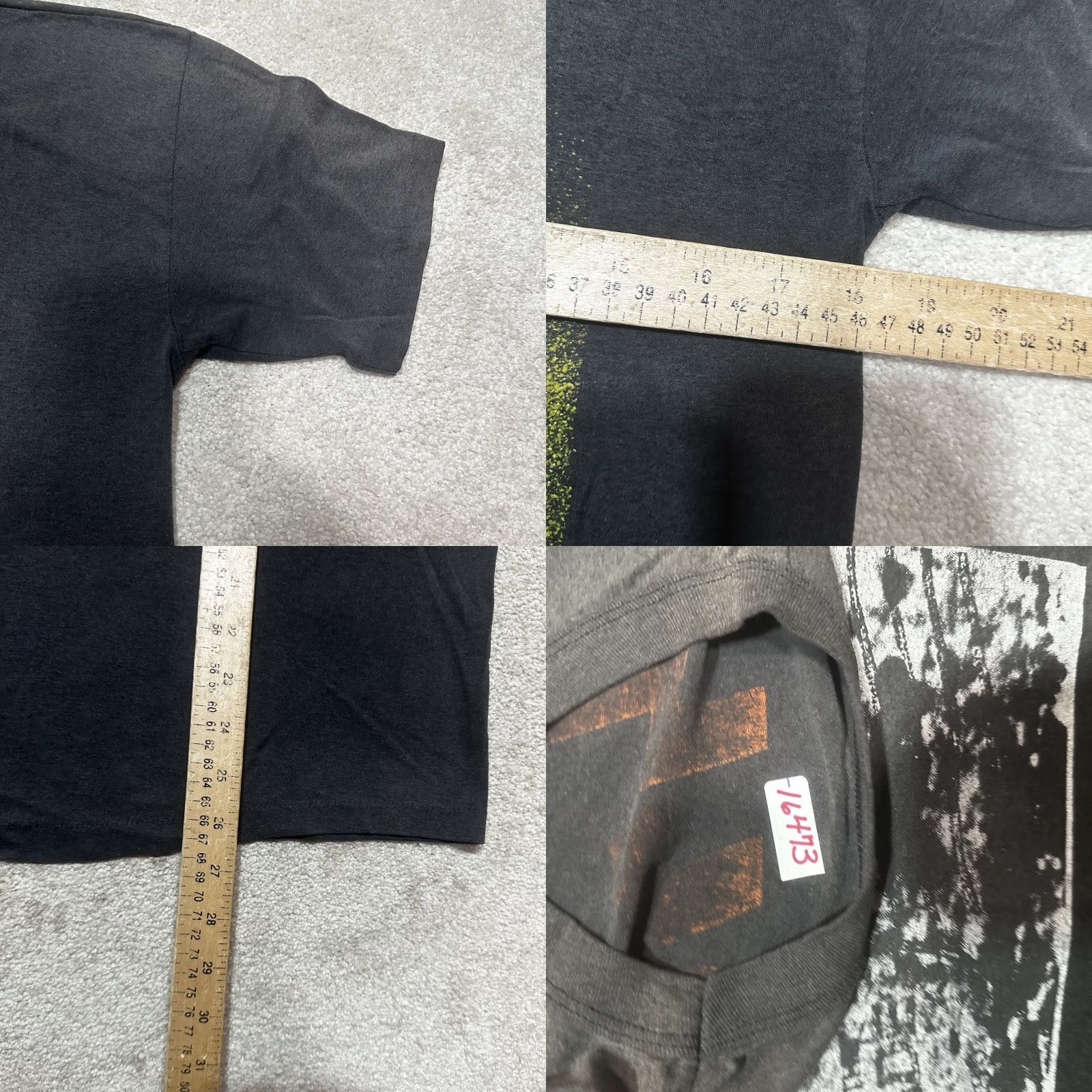 Hanes VINTAGE Kiss Hot In The Shade T Shirt Mens Small Black 90s Single Stitch Size US S / EU 44-46 / 1 - 8 Thumbnail