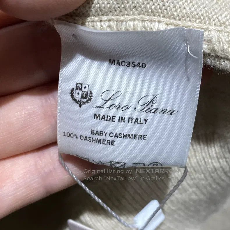Loro Piana Loro Piana Merano Oatmeal Cashmere Knit Coat Size XS / US 0-2 / IT 36-38 - 4 Thumbnail