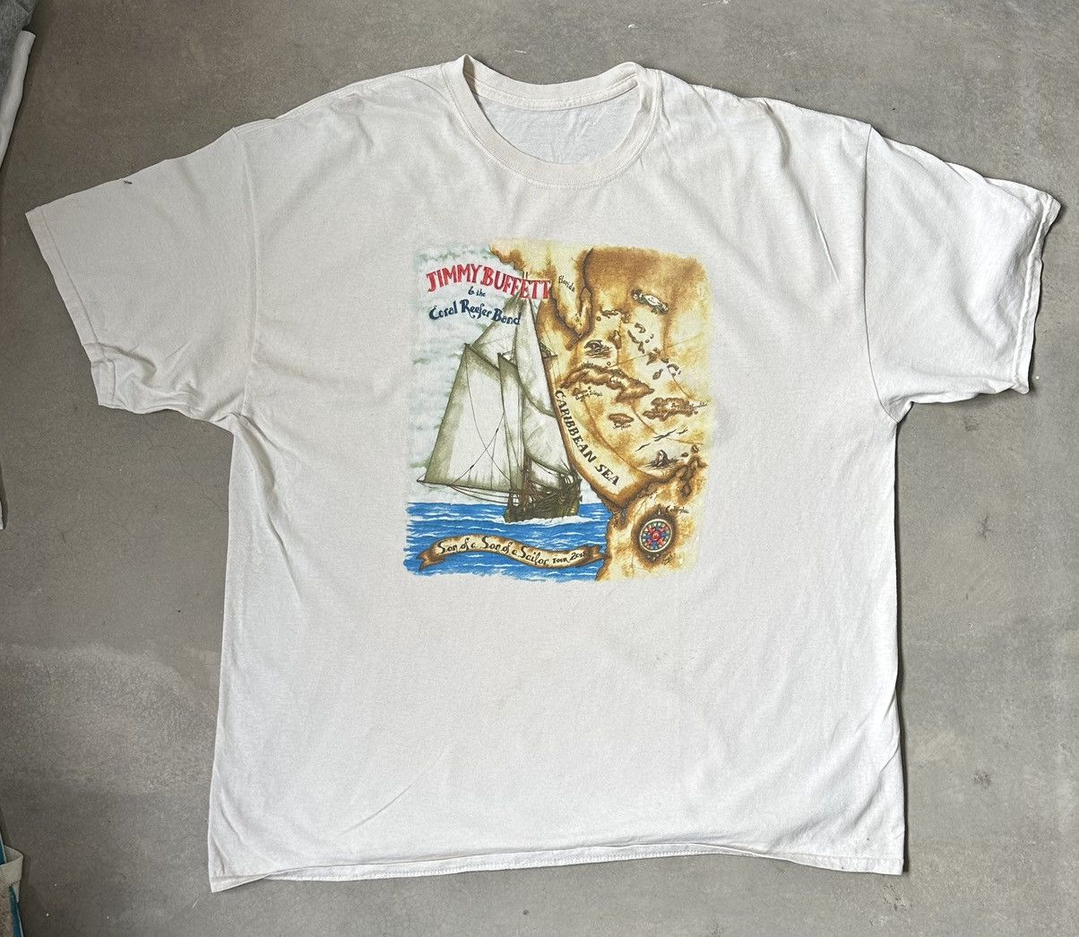 Band Tees VINTAGE JIMMY BUFFET BAND TEE Size US XXL / EU 58 / 5 - 1 Thumbnail