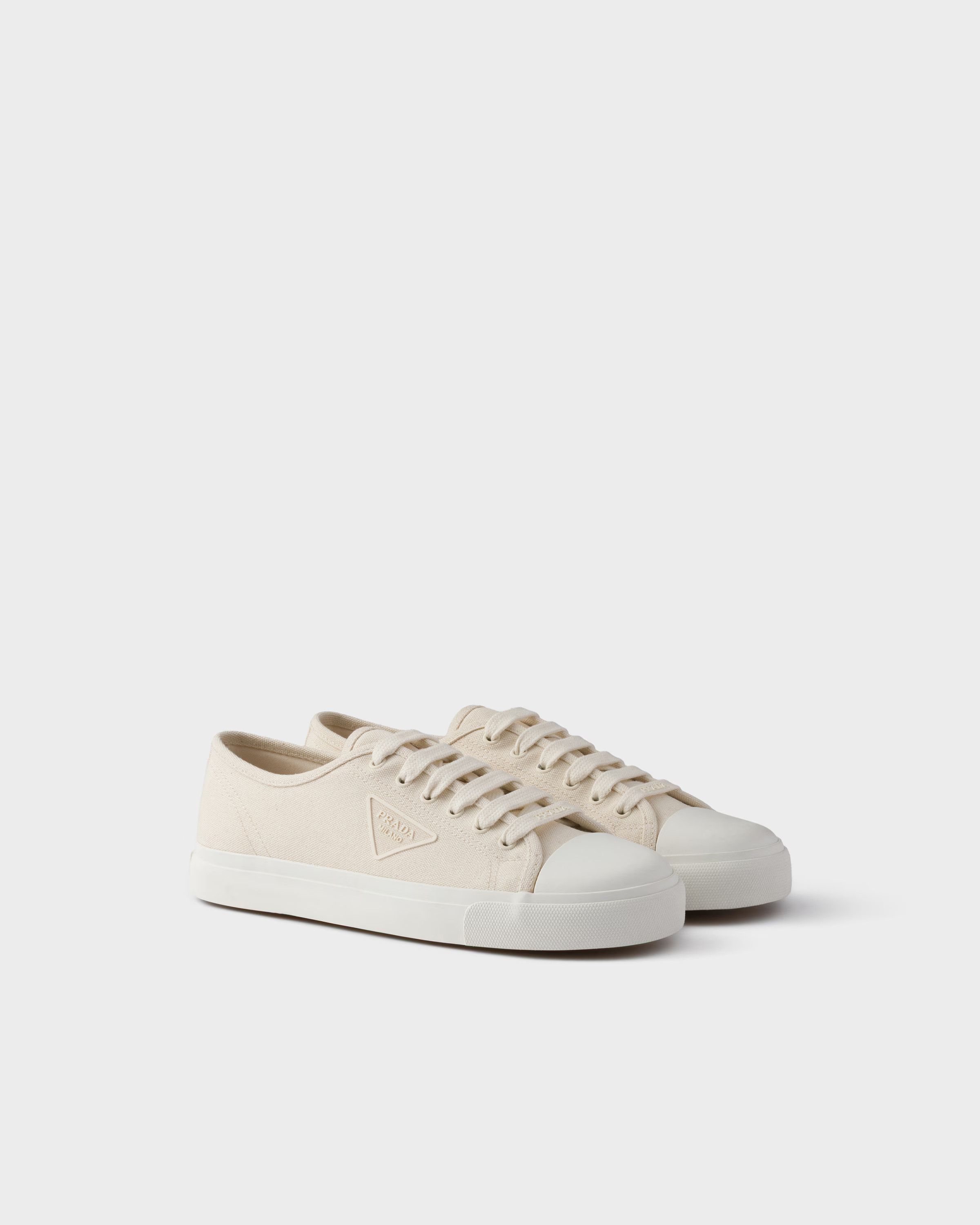 Prada o1la1rc1a0925 Celebration Sneakers in Beige/White Size US 9 / EU 42 - 1 Thumbnail