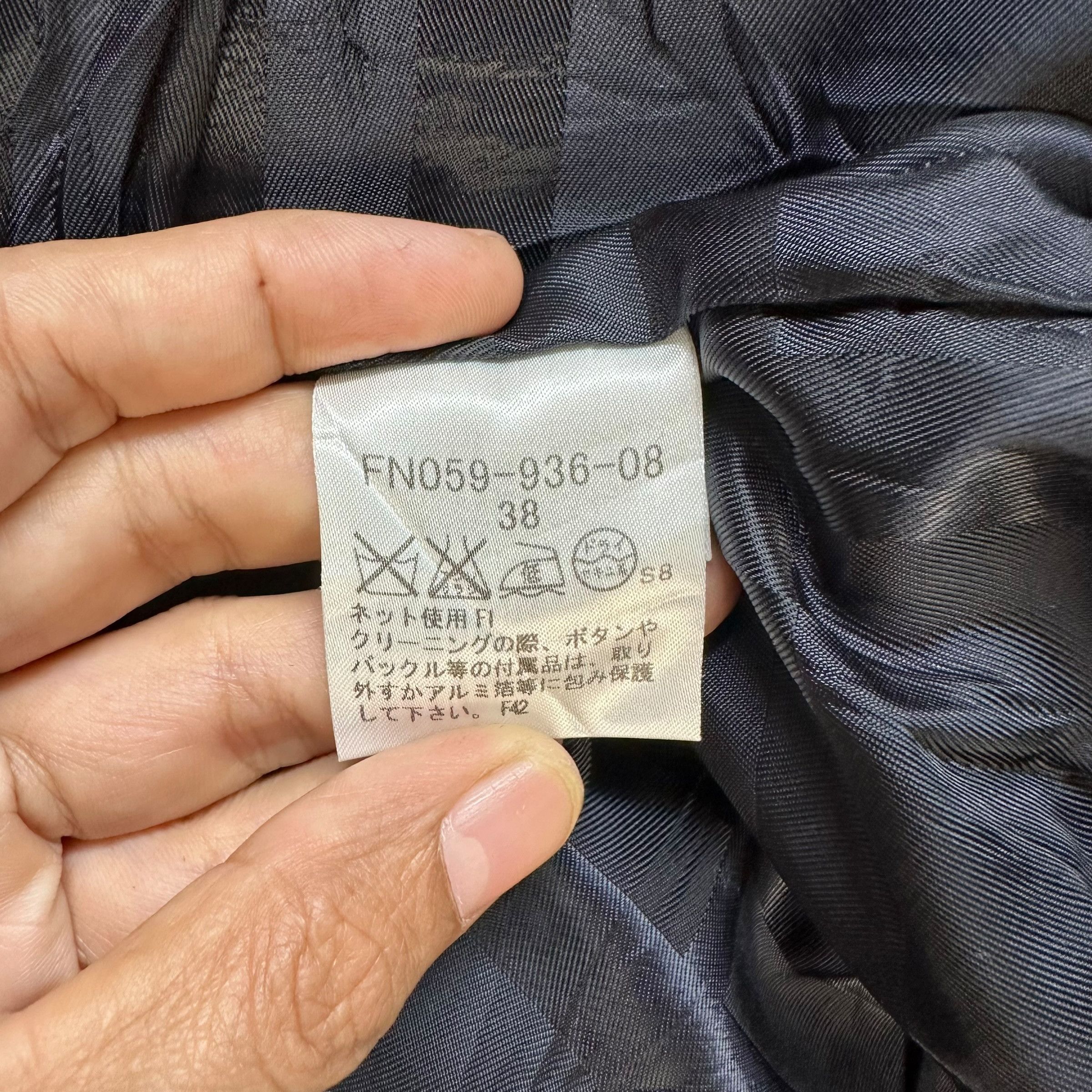 Burberry BURBERRY LONDON Wool Belted Coat Jacket #A69-1666 Size S / US 4 / IT 40 - 13 Thumbnail