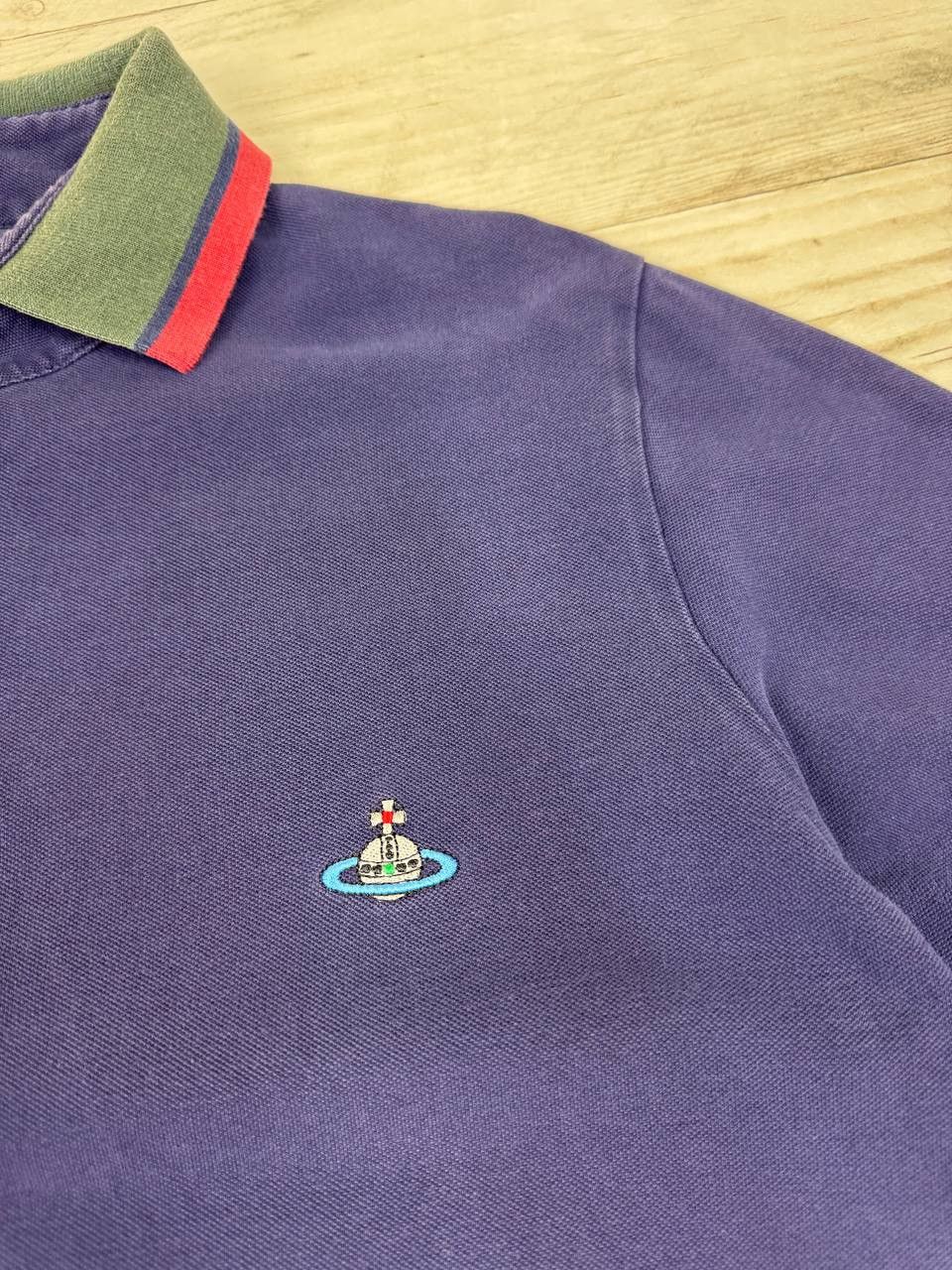 Vivienne Westwood Vivienne Westwood Polo Shirt Logo Orb Size US L / EU 52-54 / 3 - 4 Thumbnail