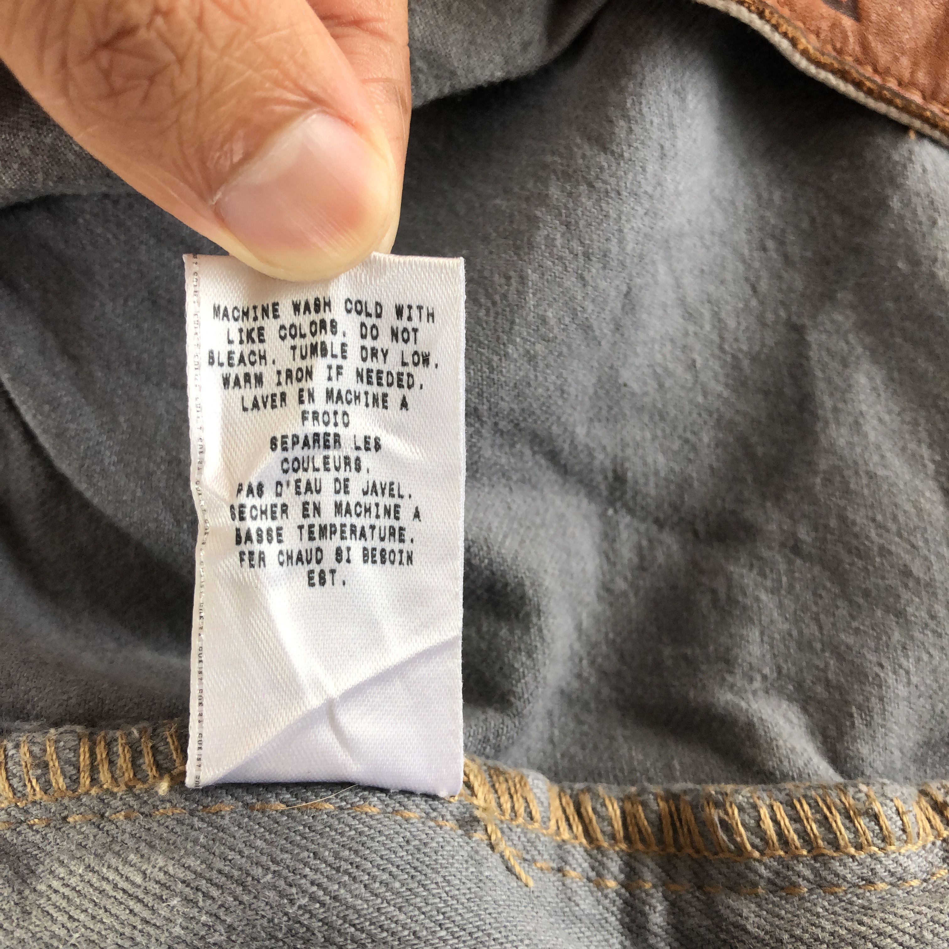 Guess Vintage Guess Jeans Sun Faded Guess Gray Denim Pants Size US 34 / EU 50 - 8 Thumbnail
