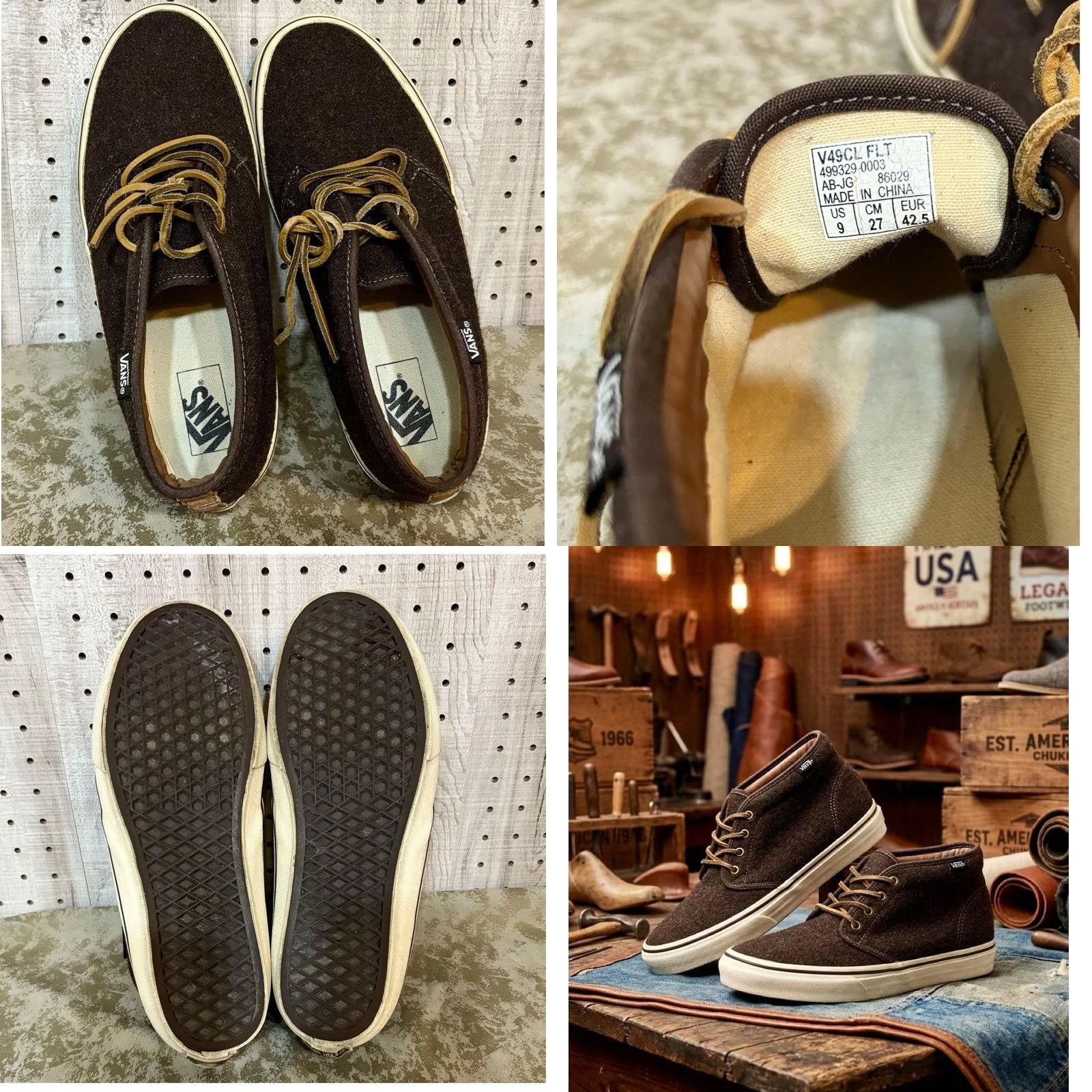 Vans Vans Chukka Boots Boots sneaker Original Collection Men 9.0US Vhtf Discontinued Size US 9 / EU 42 - 10 Thumbnail