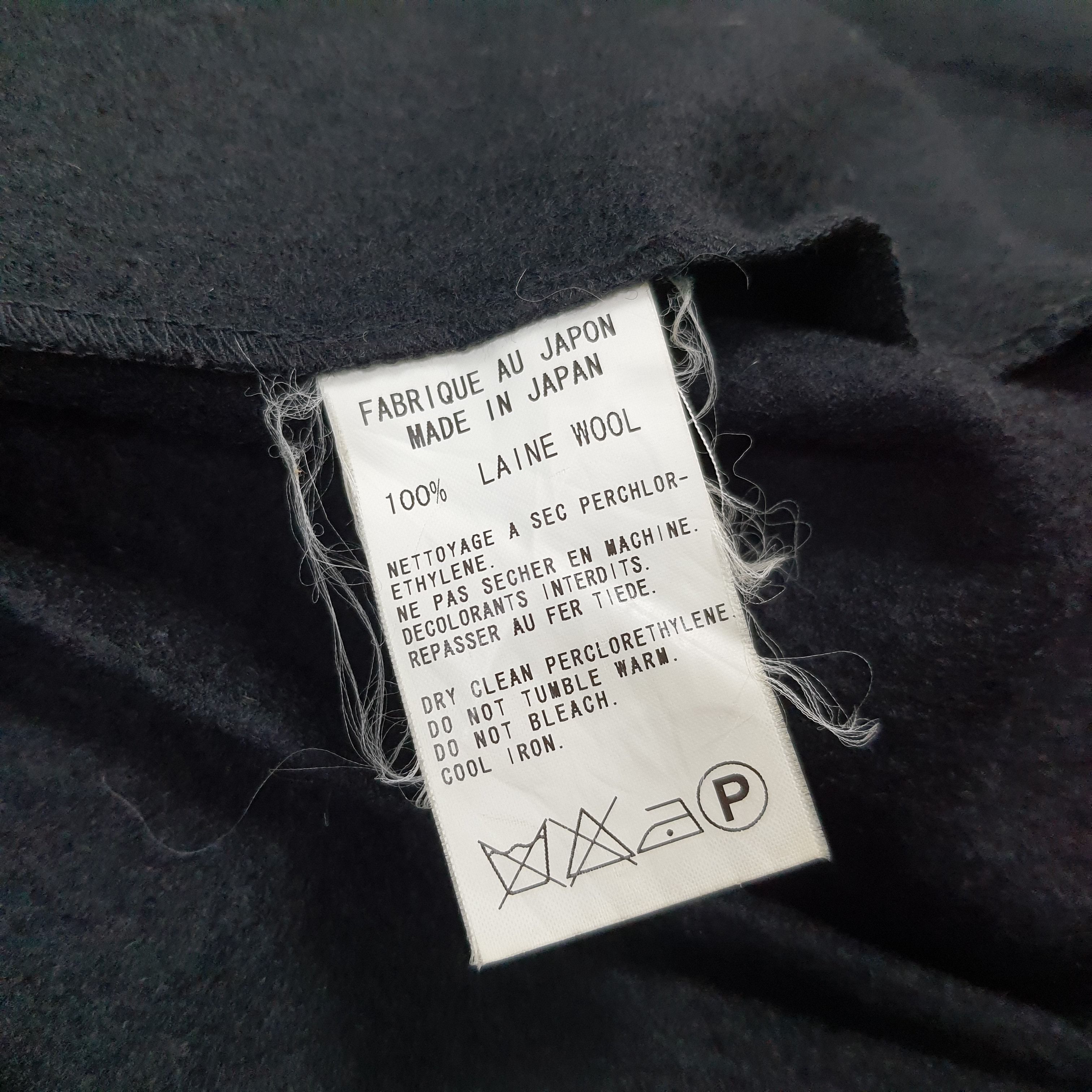 Yohji Yamamoto Vintage Y's Femme Wool Blazer Jacket Clack Cat C296N28 Size XS / US 0-2 / IT 36-38 - 5 Thumbnail