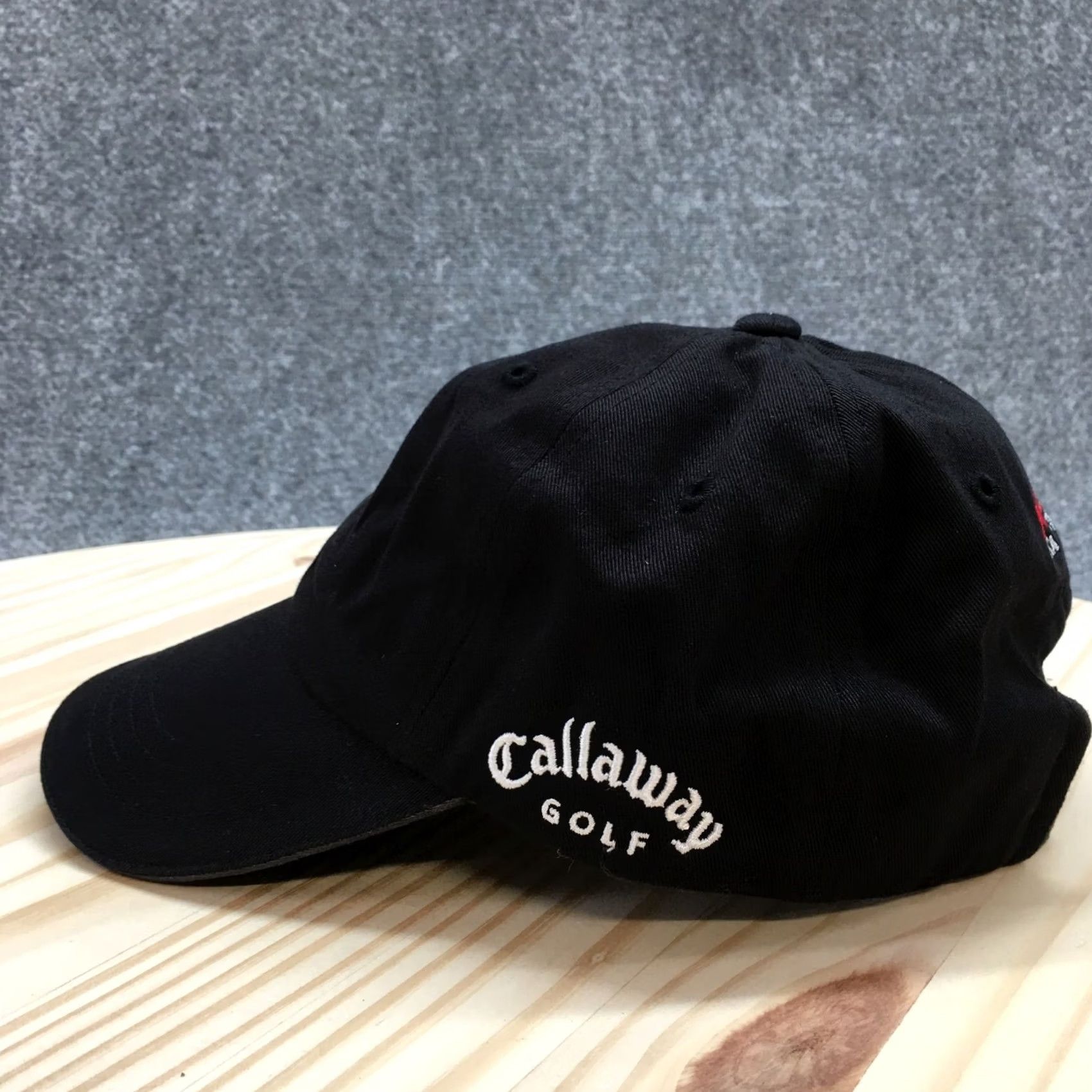 Callaway Callaway Hat Mens One Size Black Golf Baseball Adjustable Curved Brim Embroidered Logo Size ONE SIZE - 4 Thumbnail