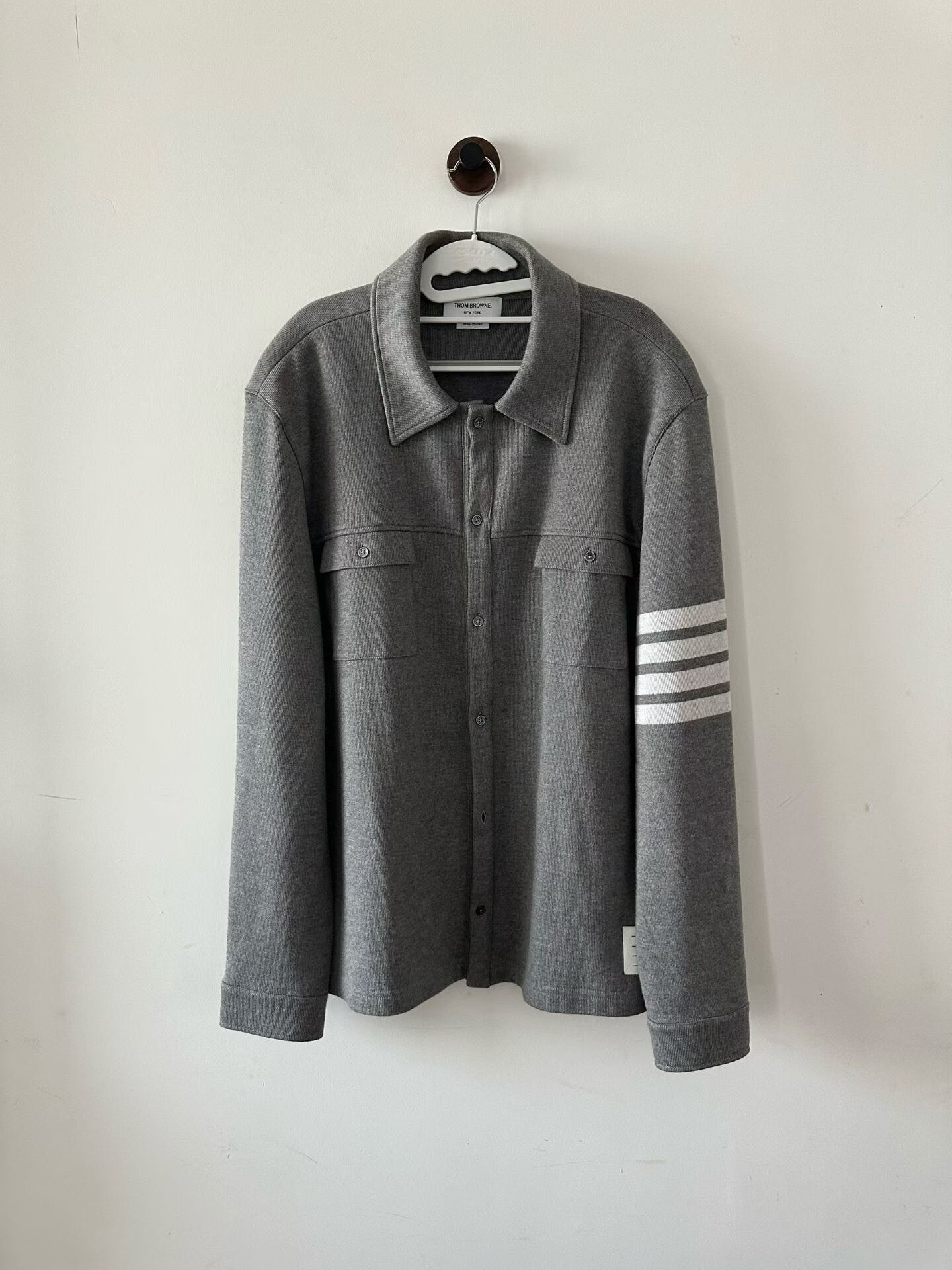 Thom Browne Thom Browne Gray Jacket Size US XL / EU 56 / 4 - 1 Thumbnail