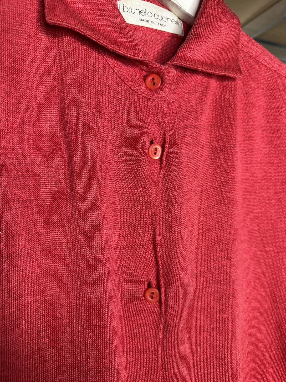 Brunello Cucinelli Brunello Cucinelli Luxury Knit Button Cardigan Shirt Sweater Size M / US 6-8 / IT 42-44 - 5 Thumbnail