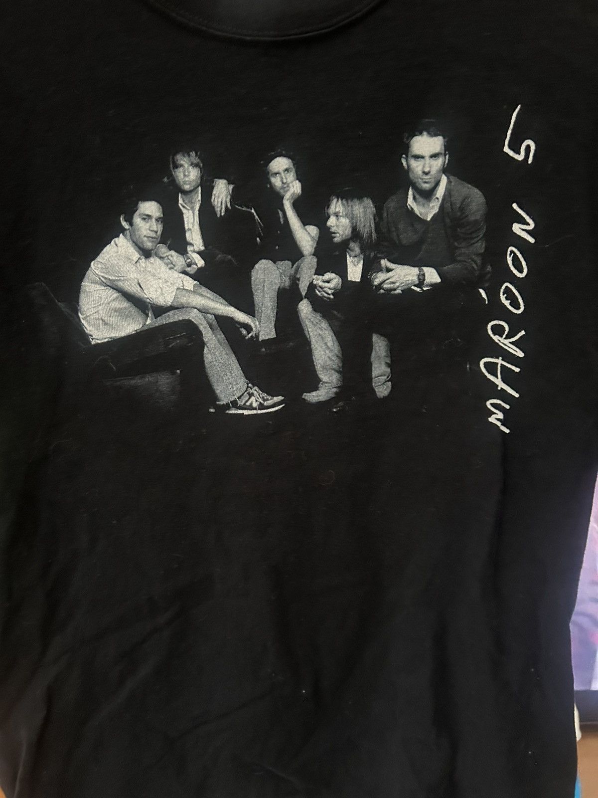 Anvil Vintage Maroon 5 Tour T Shirt Size US M / EU 48-50 / 2 - 1 Thumbnail