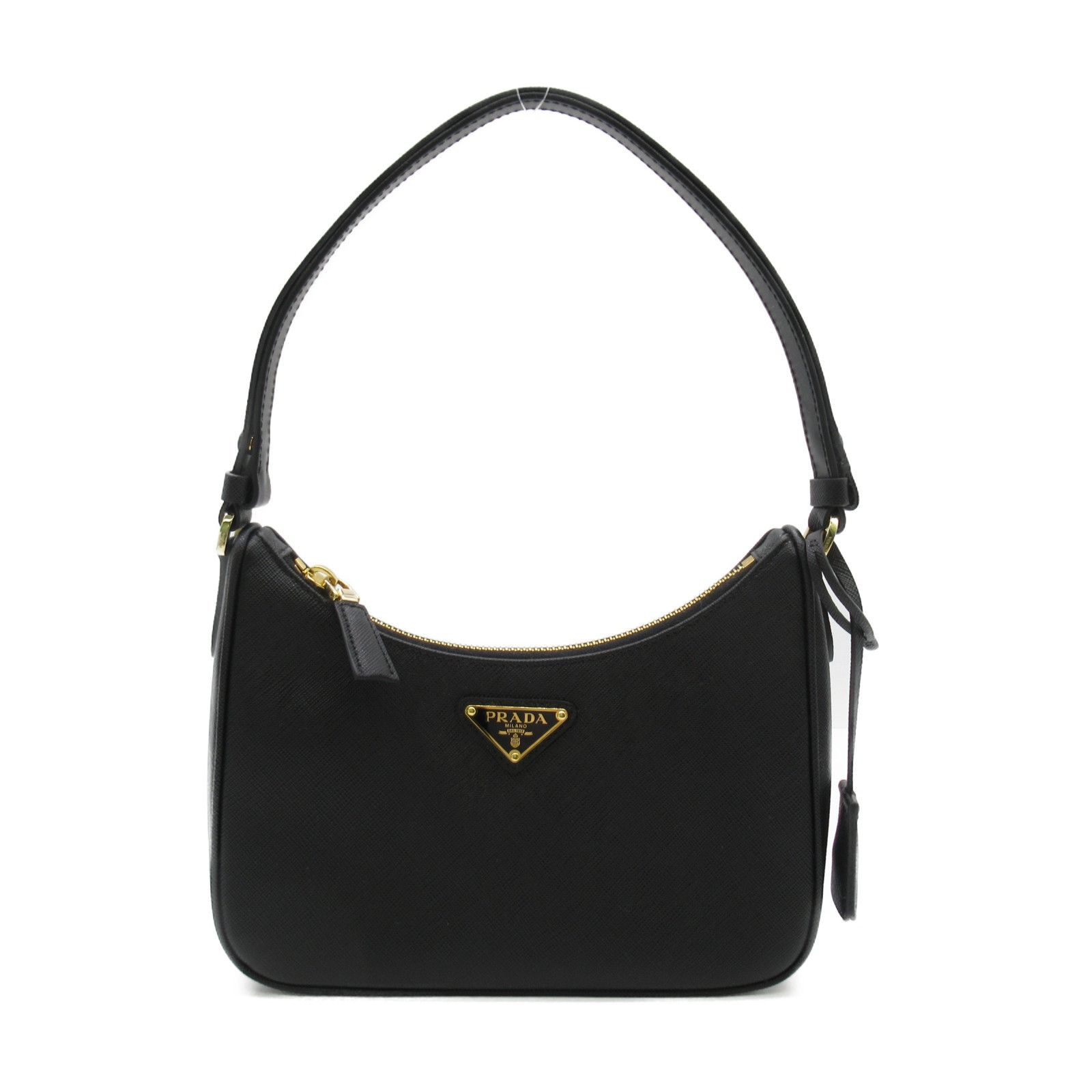 image of Prada Shoulder Bag Saffiano Leather Black, Women's