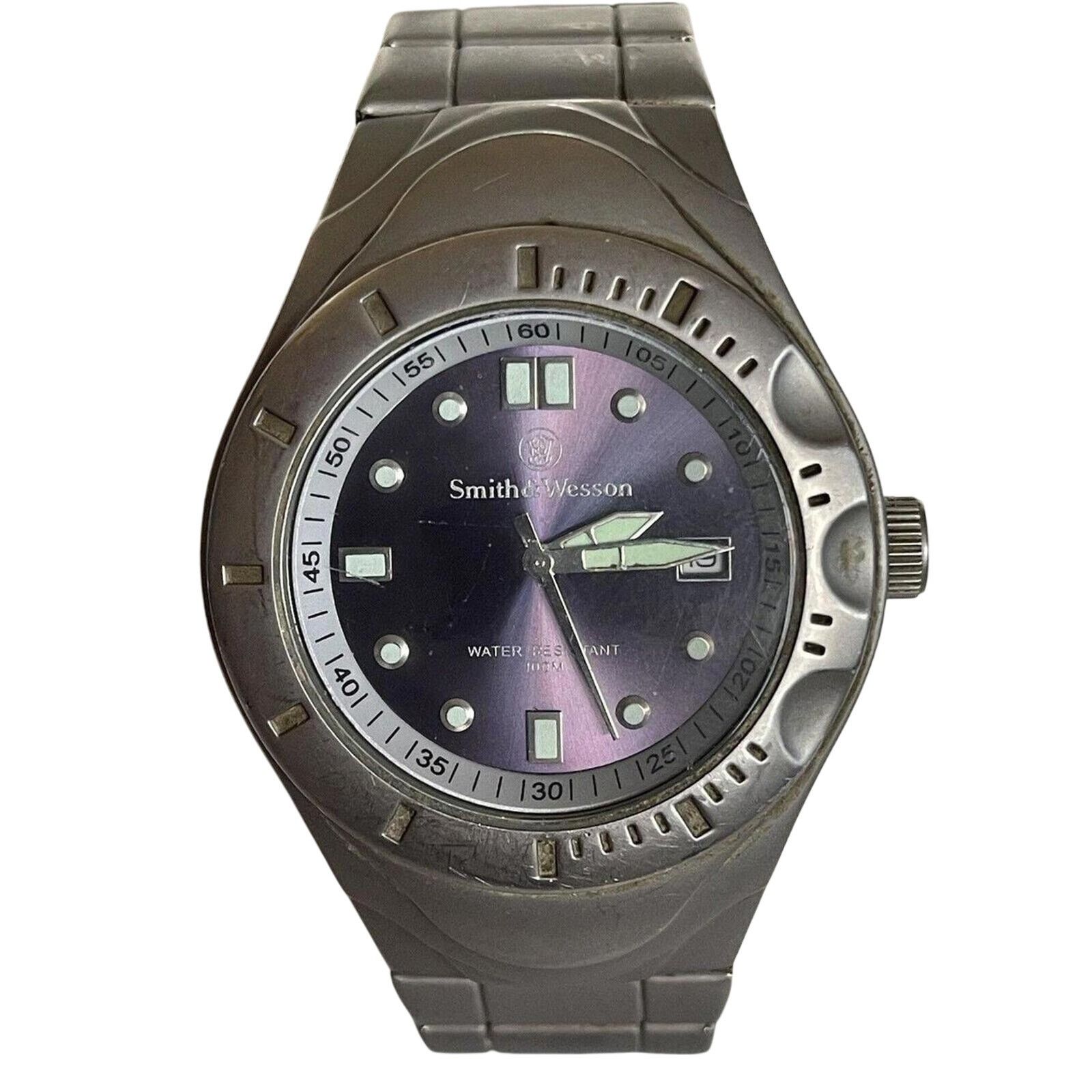 0 Smith & Wesson Water Resistant Stainless Steel Watch Size ONE SIZE - 1 Thumbnail