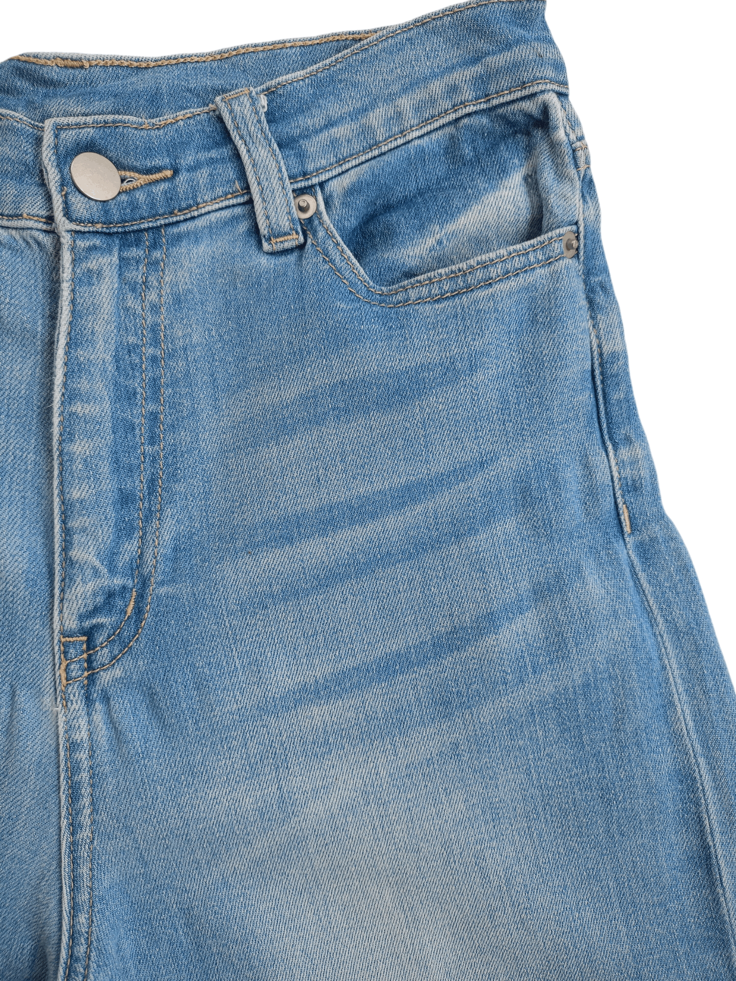 Japanese Brand × Vintage Japanese Brand Regular, Straight Cut Vintage Denim Size US 27 - 4 Thumbnail
