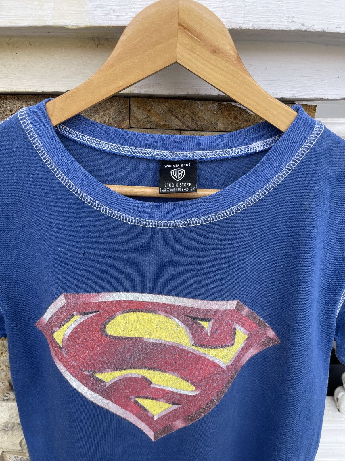 DC Comics × Vintage Last Drop🔥Rare🔥Vintage 90s SUPERMAN Dc Comics T-Shirt Size US S / EU 44-46 / 1 - 3 Thumbnail