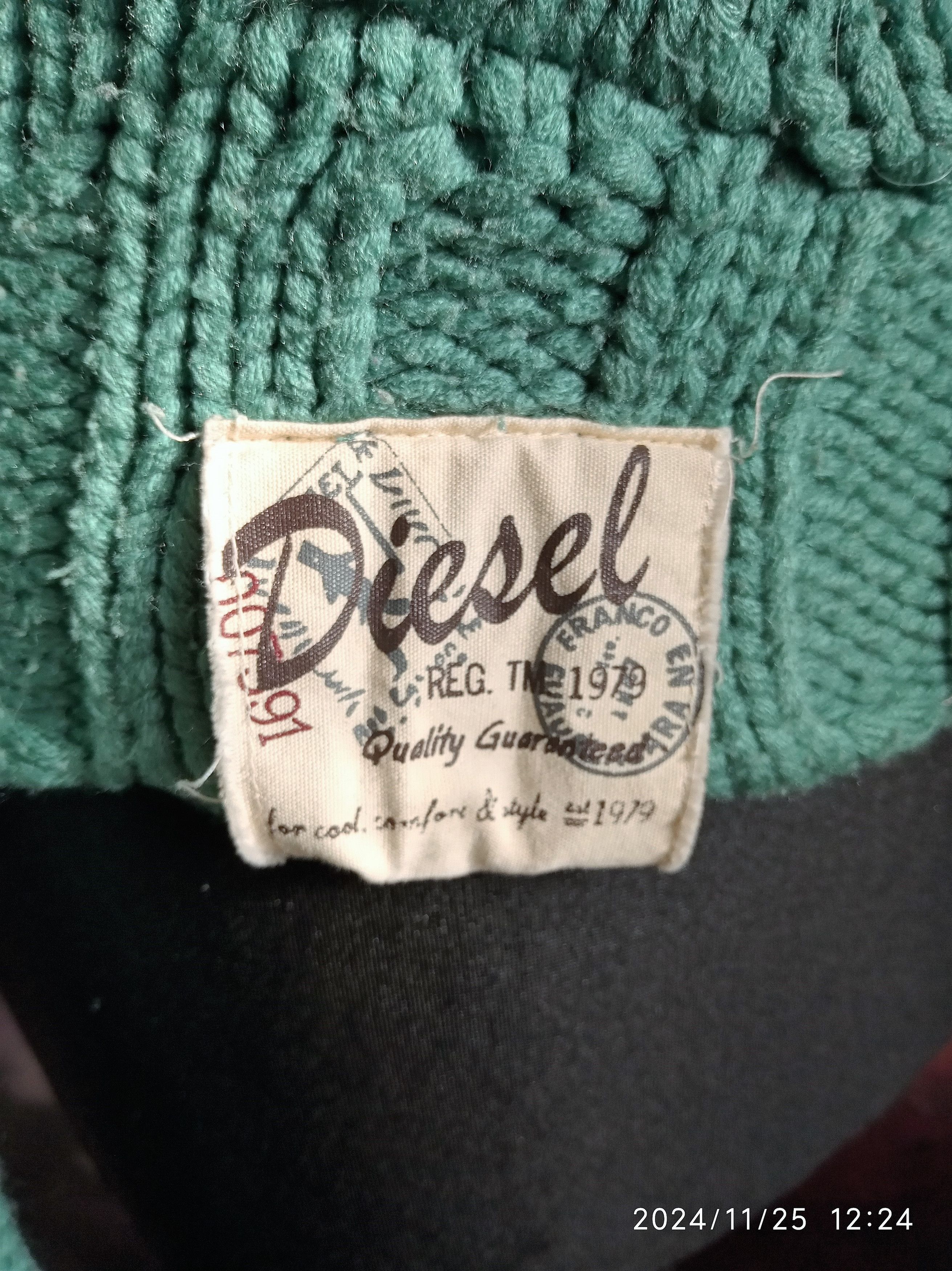 Diesel × Vintage Diesel vintage kangaroo sweater Size XS / US 0-2 / IT 36-38 - 4 Thumbnail