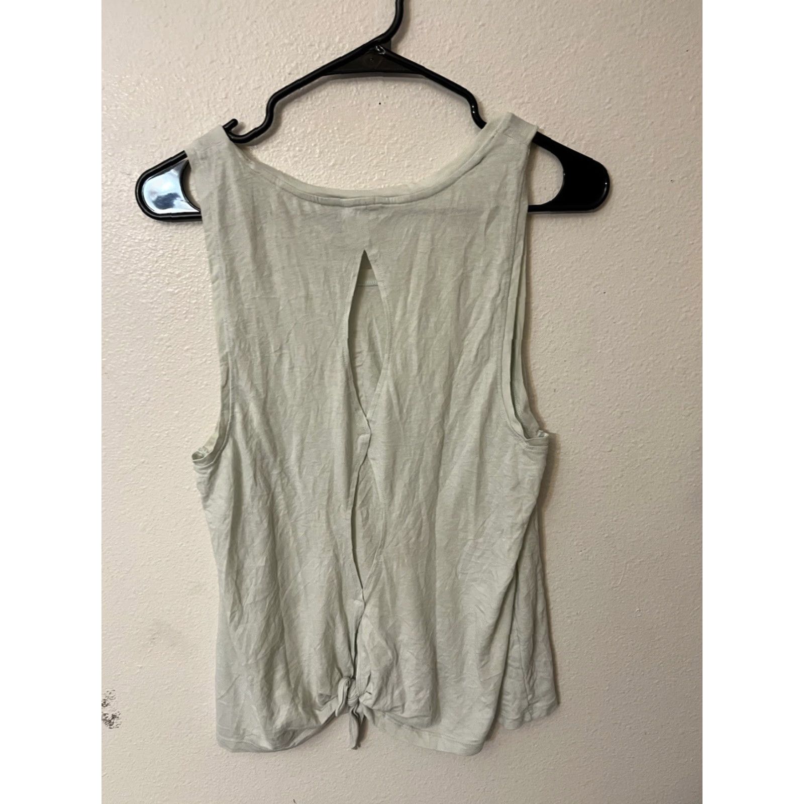 Vintage VINTAGE Victoria Sport Tank Shirt Womens S Blue Open Back Sleeveless Activewear Casual 90s Floridian Beach Hip Hop City Sports Size ONE SIZE - 2 Thumbnail