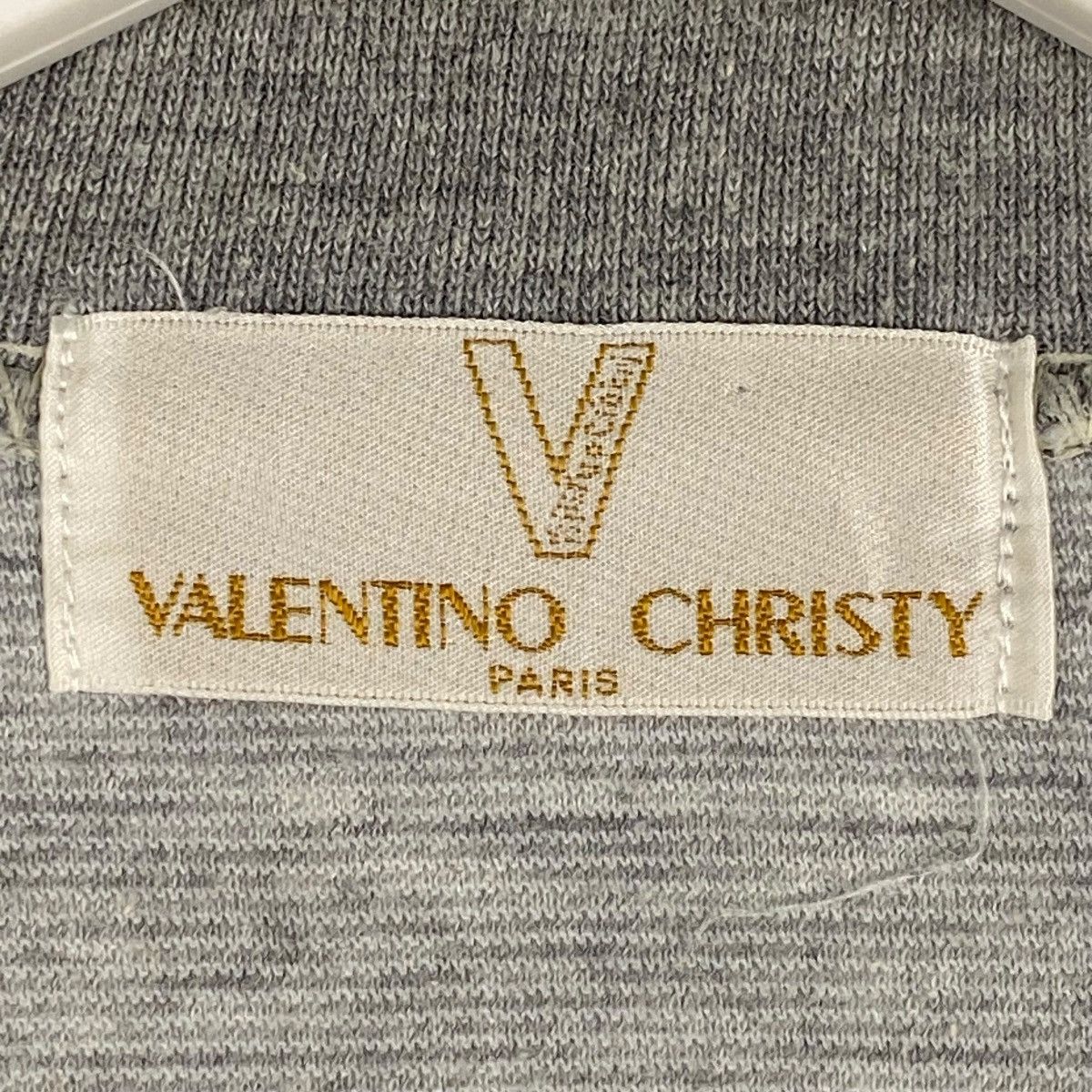 Valentino × Vintage Vintage Valentino Christy Crewneck Sweatshirt Gray Size M / US 6-8 / IT 42-44 - 7 Thumbnail