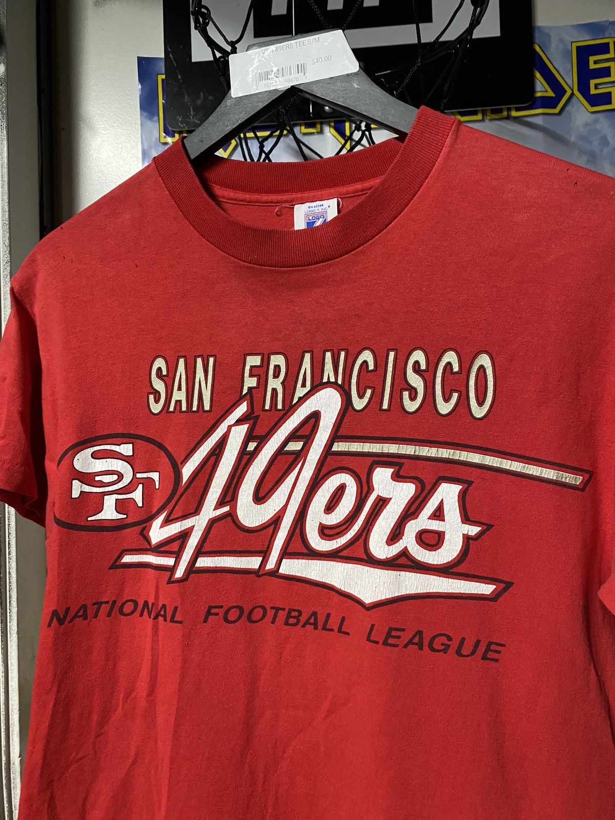 Vintage Vintage 90’s NFL San Fransisco 49ers Tee Shirt Medium Size US S / EU 44-46 / 1 - 2 Thumbnail