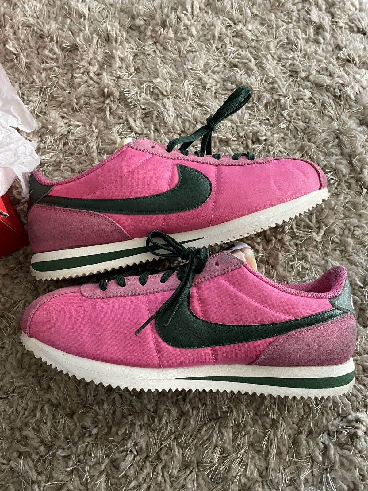 Nike Nike Wmns Cortez ‘ Pinksicle Fir’ Size US 9.5 / EU 42-43 - 2 Thumbnail