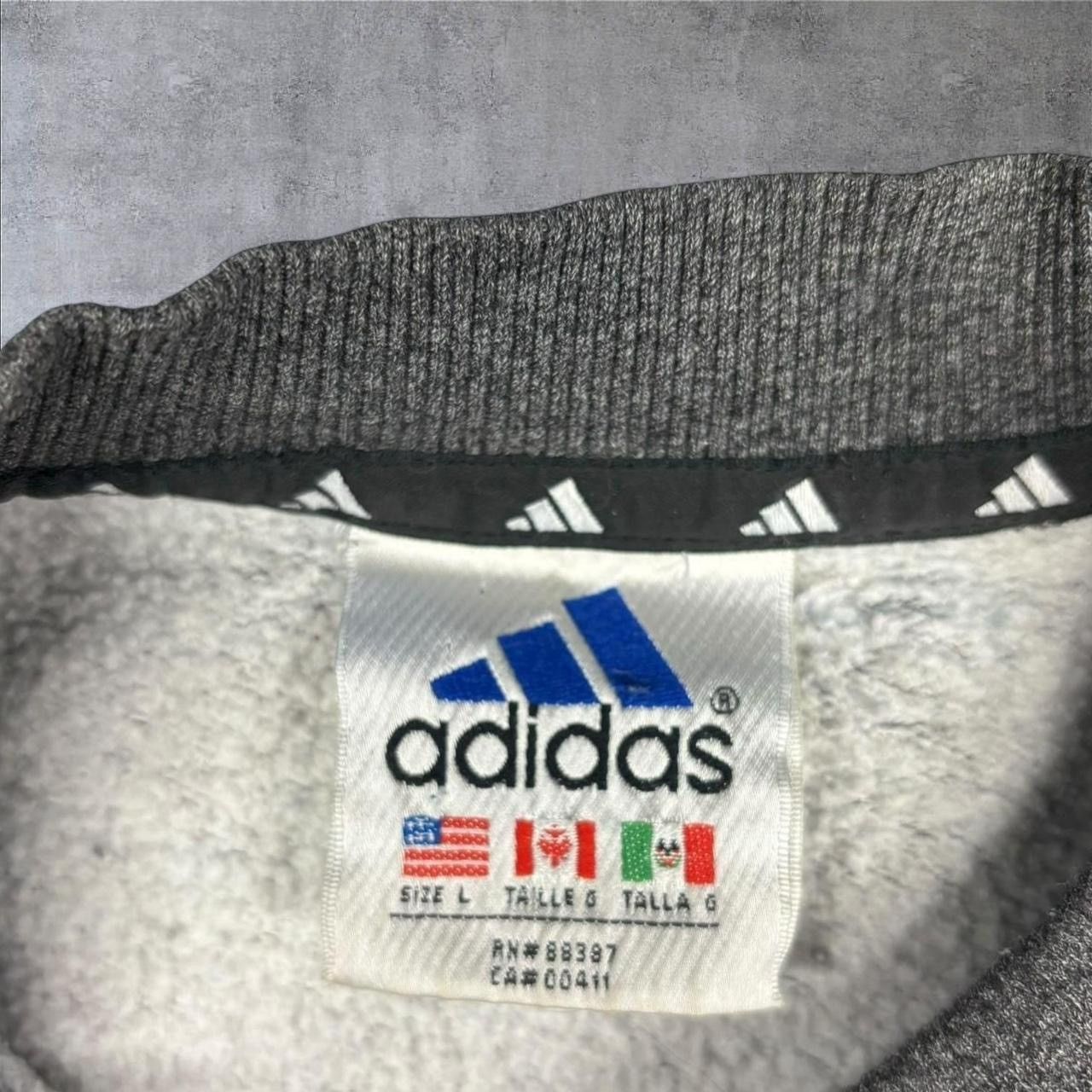 Adidas × Vintage Vintage Adidas Sweatshirt Size US L / EU 52-54 / 3 - 4 Thumbnail