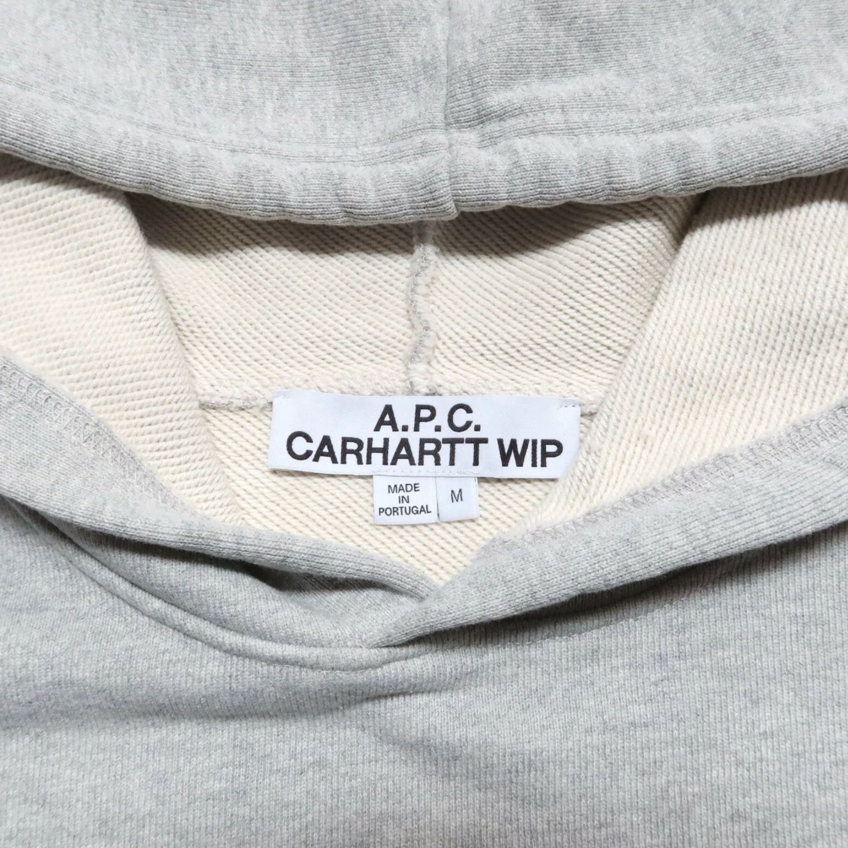Carhartt Wip APC x Carhartt WIP Stash Hoody Sweatshirt Mens Size M Heather Grey Size US M / EU 48-50 / 2 - 3 Thumbnail