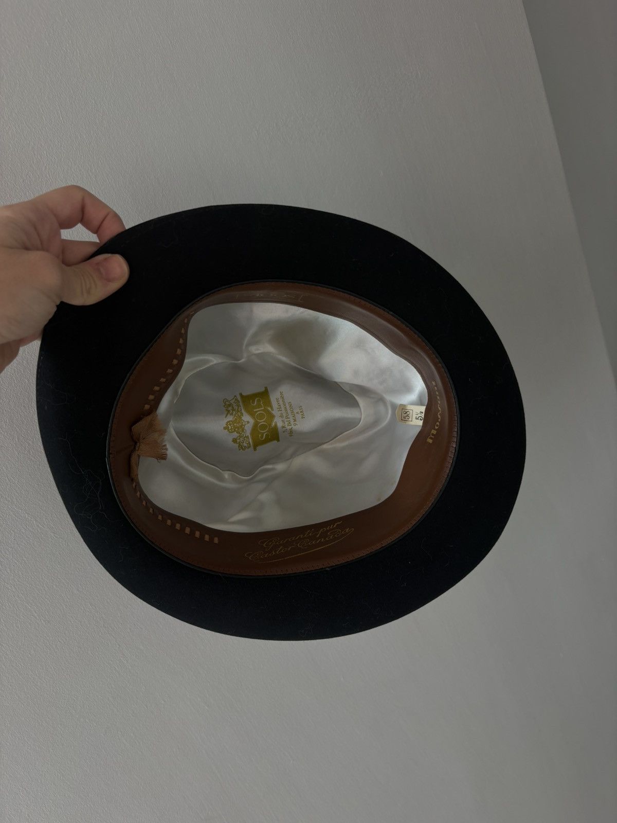 Vintage 1950’s SOOLS paris hat Size ONE SIZE - 11 Thumbnail
