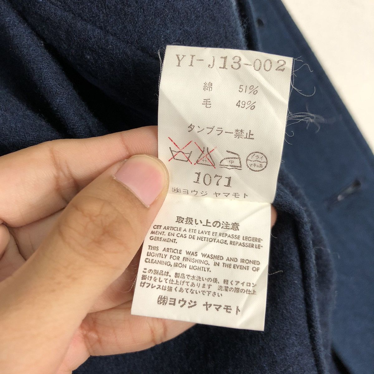 Other 💙SEND OFFER 💙YOHJI YAMAMOTO Y”S MULTI POCKET JACKET Size US M / EU 48-50 / 2 - 17 Thumbnail