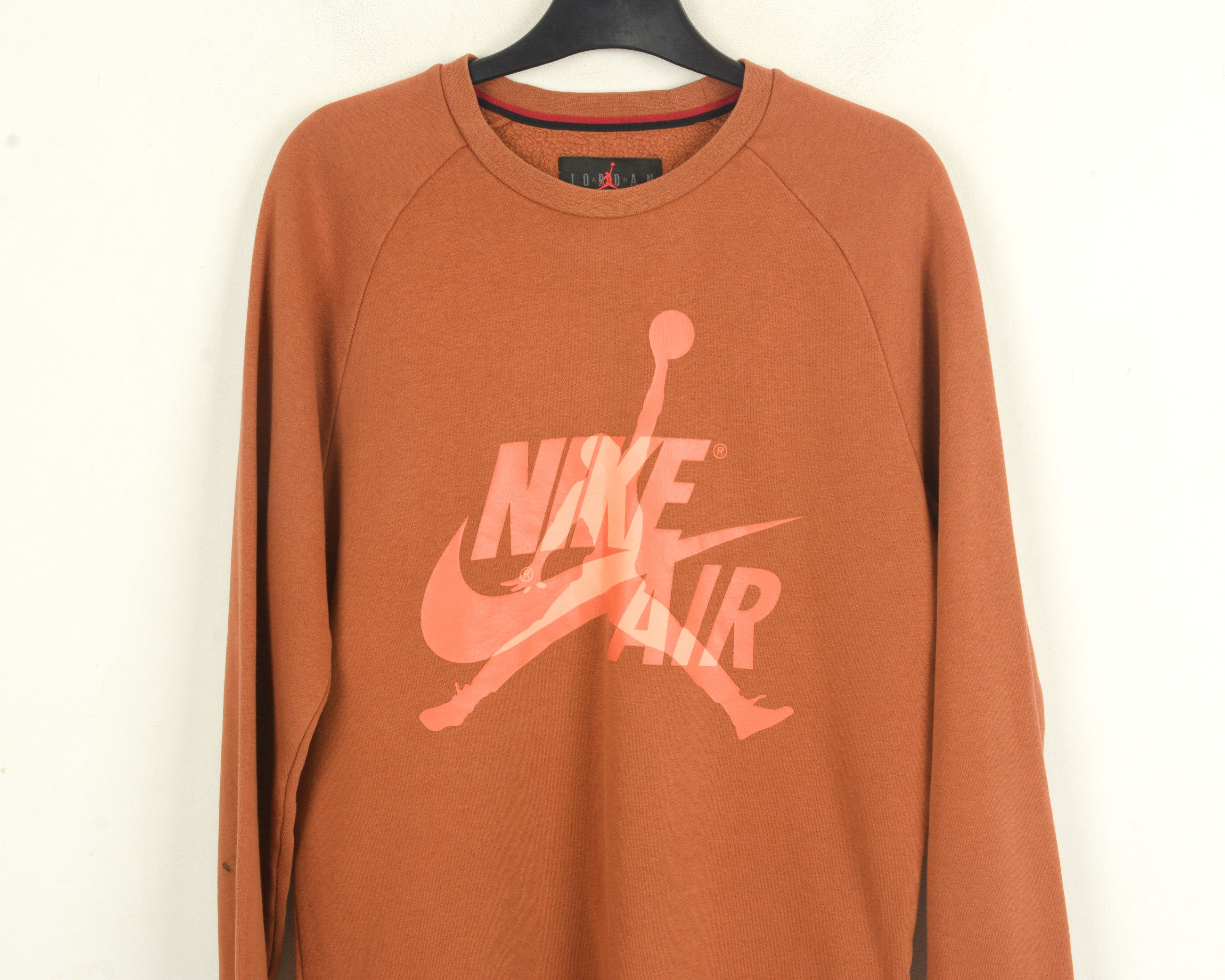 Jordan Brand × Nike Mens S Jumper Pullover Sweatshirt Basketball Sports Top Size US S / EU 44-46 / 1 - 2 Thumbnail