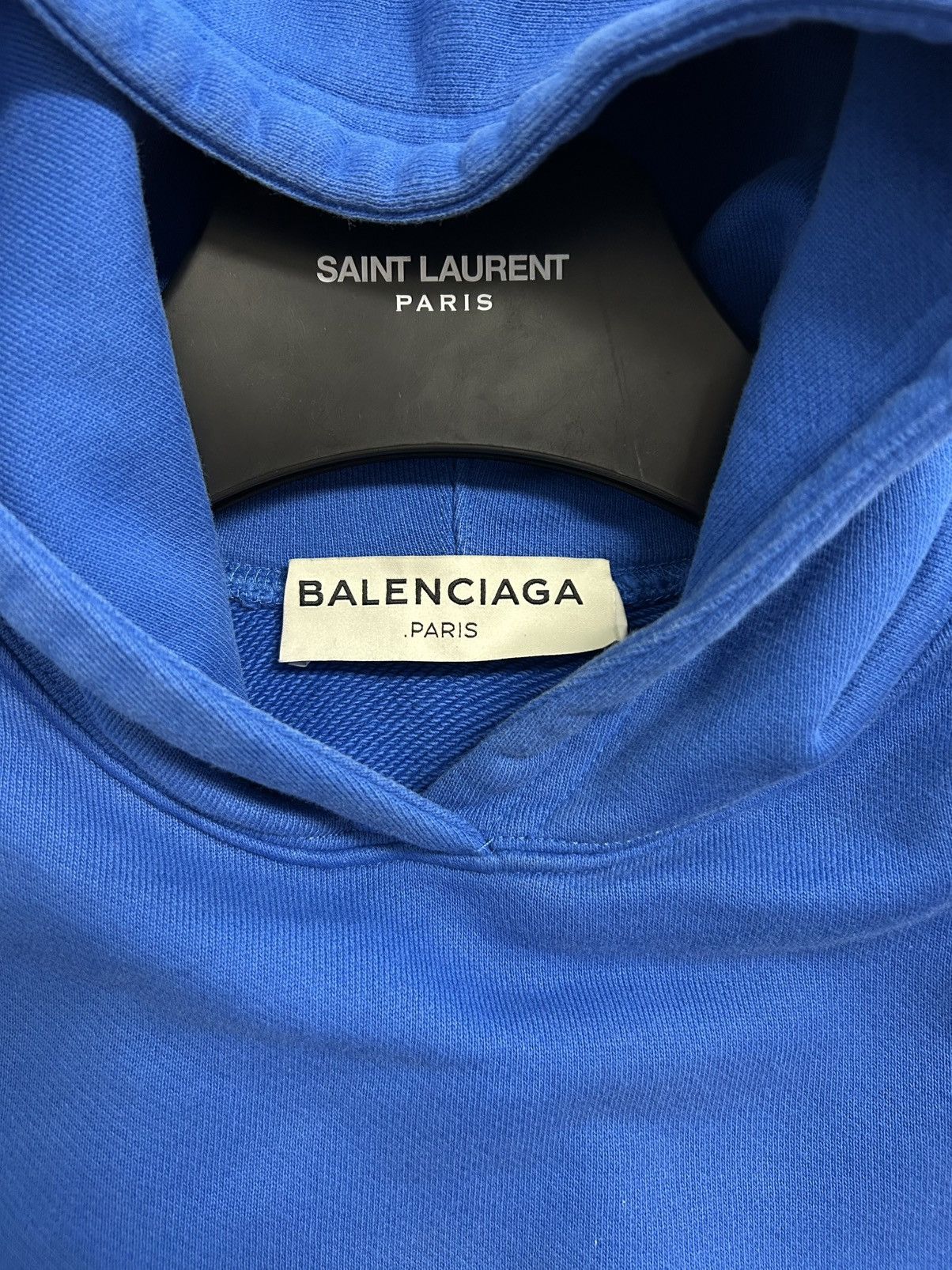 Balenciaga SS2016 Shoulder Pad Shrunk Fit Hoodie Size US XS / EU 42 / 0 - 4 Thumbnail