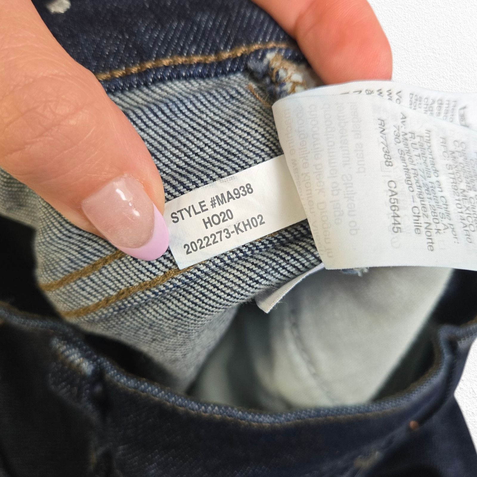 Madewell Madewell 9" Dark Wash Mid-Rise Skinny Jeans Size 24 Size 24" / US 00 / IT 34 - 7 Thumbnail