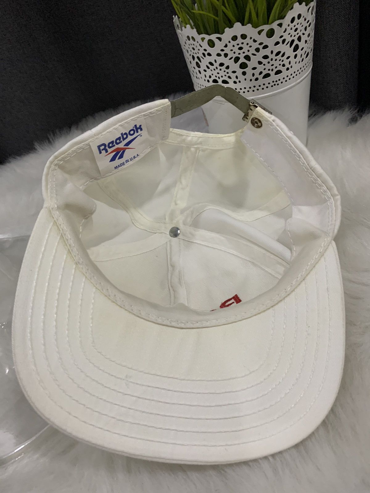 Reebok × Vintage VINTAGE 90's REEBOK Caps Size ONE SIZE - 7 Thumbnail