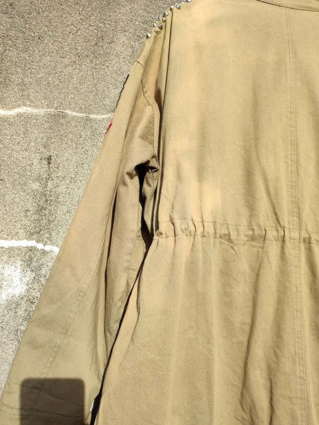 Seditionaries SCALE Studded Military Jacket w/ Rolling Stones Patch Size US L / EU 52-54 / 3 - 19 Thumbnail