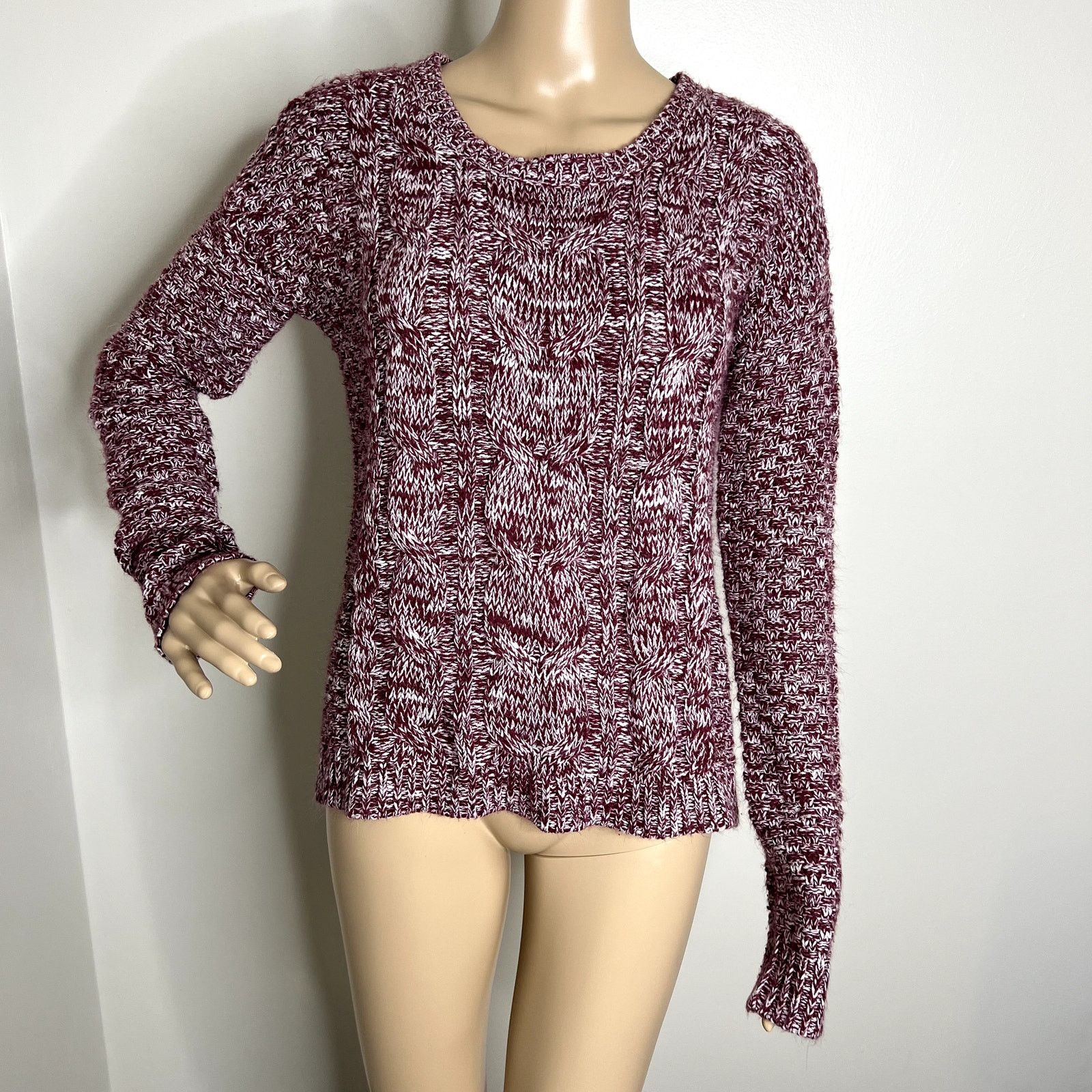 Other SO Purple Knit Crewneck Sweater Size M / US 6-8 / IT 42-44 - 1 Thumbnail