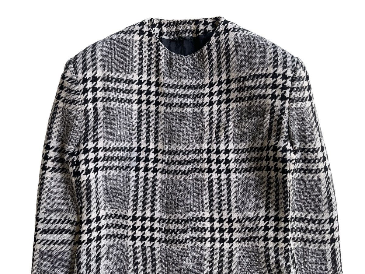 Versace G.Versace Houndstooth Mandarin Women Coat Size S / US 4 / IT 40 - 5 Thumbnail