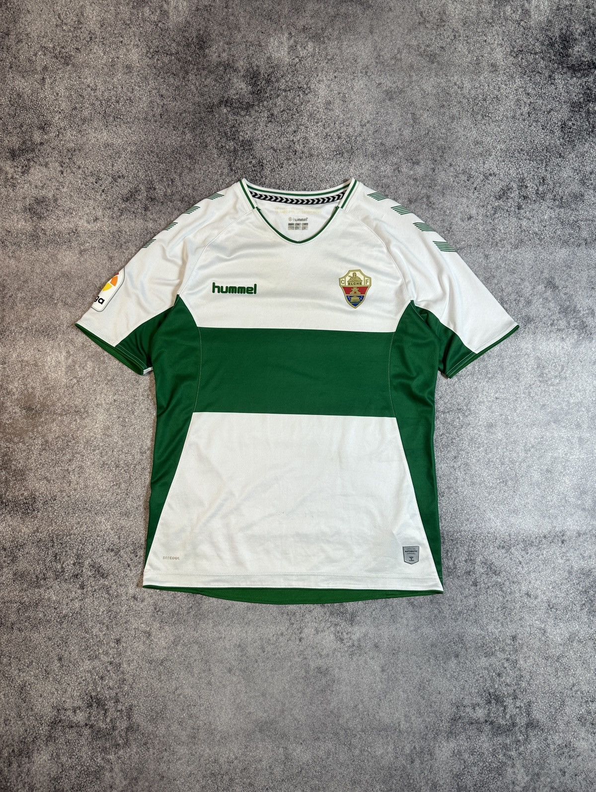 Hummel Hummel Elche Soccer Jersey Streetwear Rare Casual L Spain Size US L / EU 52-54 / 3 - 1 Thumbnail