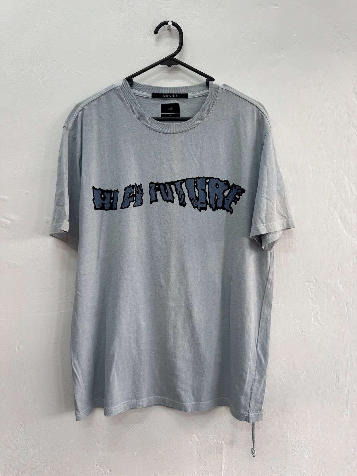 Ksubi new ksubi tee t-shirt future kash hi fi sky blue medium mark Size US M / EU 48-50 / 2 - 1 Thumbnail