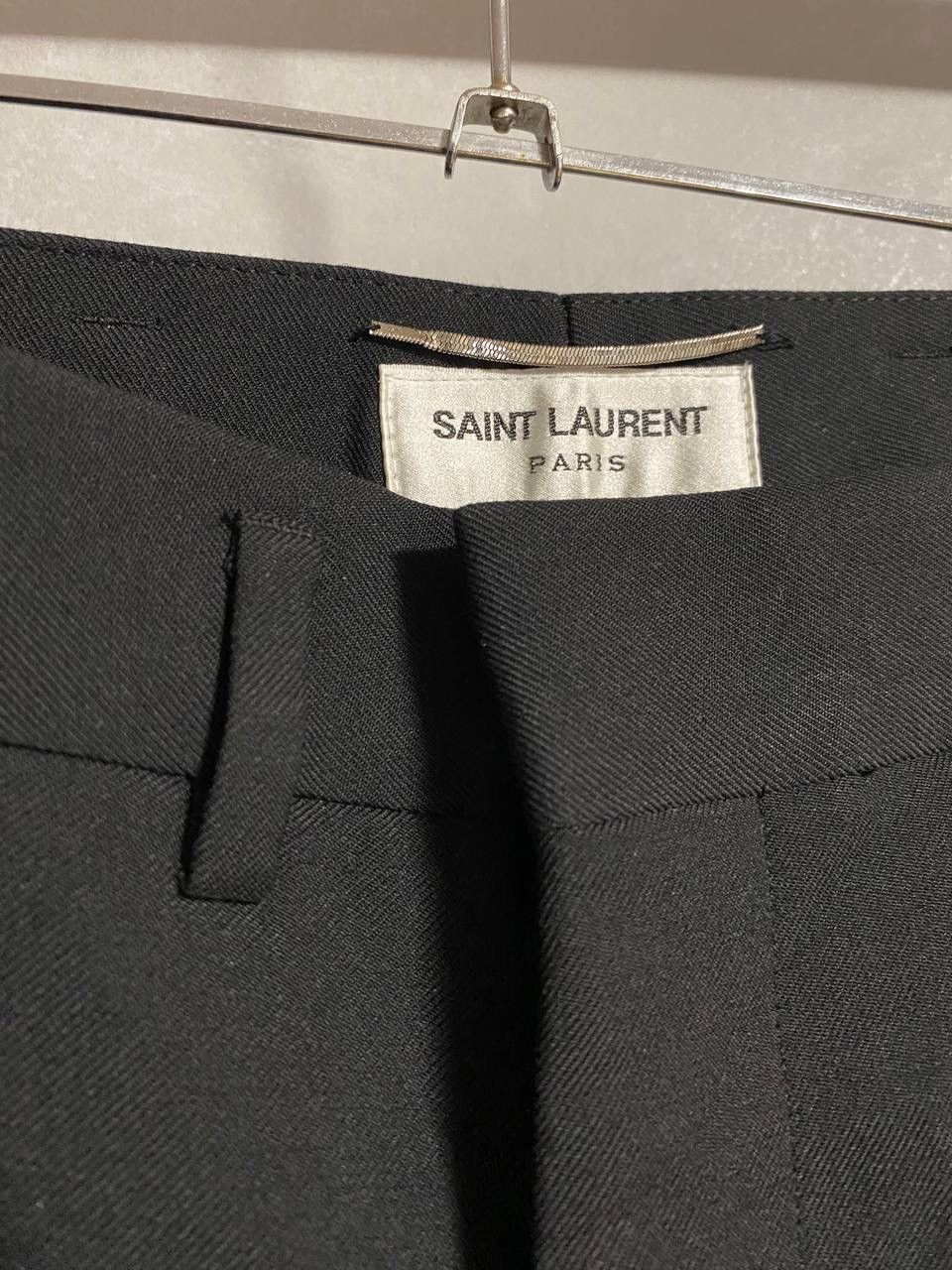 Saint Laurent Paris Saint Laurent Paris black dress pants Size 54R - 12 Thumbnail