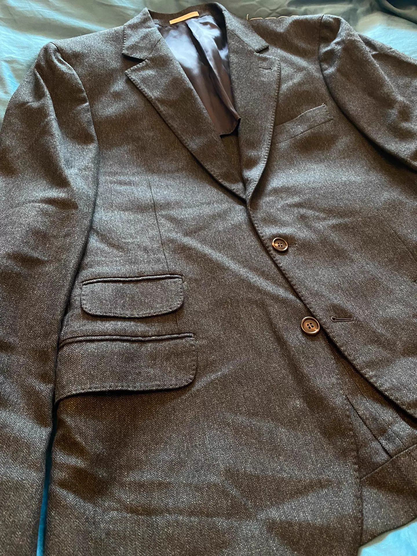 Brunello Cucinelli BC 100% Cashmere Blazer 50 Size 50R - 3 Thumbnail