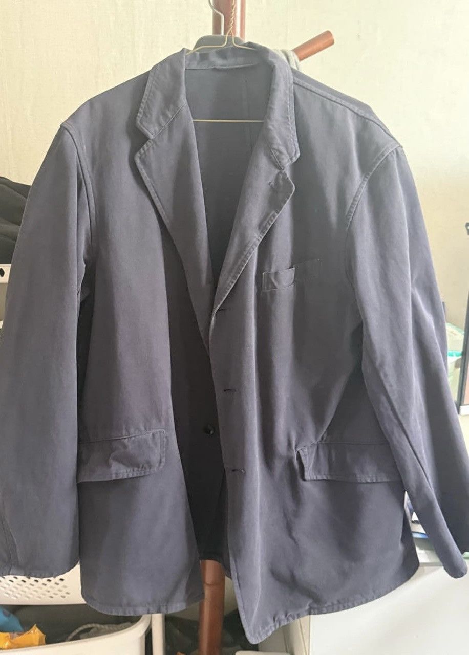 Comoli Comoli Garment Dyed Silk Jacket Size US L / EU 52-54 / 3 - 2 Thumbnail