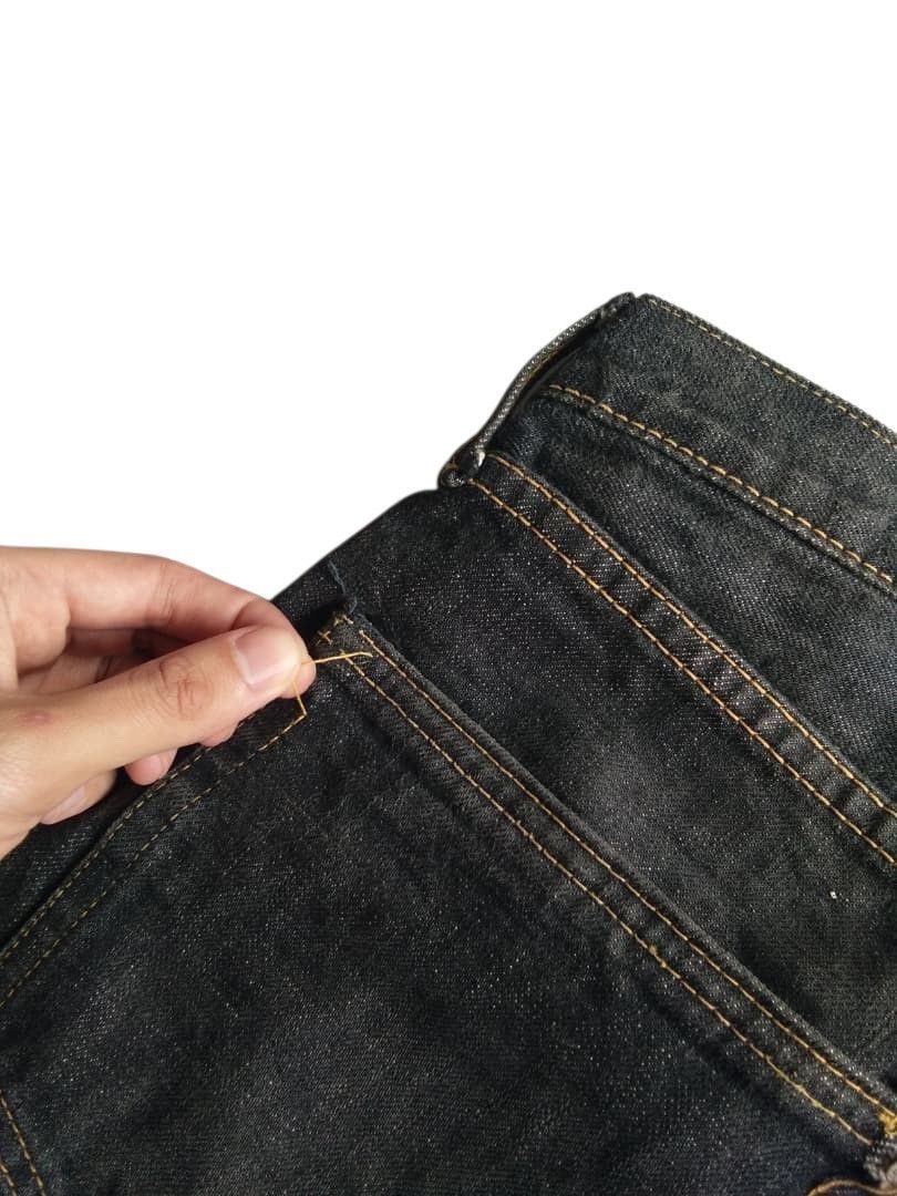 Kapital FAB FOUR 5109XX SELVEDGE SKULL BUTTON FLY RAW JAPANESE DENIM Size US 32 / EU 48 - 13 Thumbnail