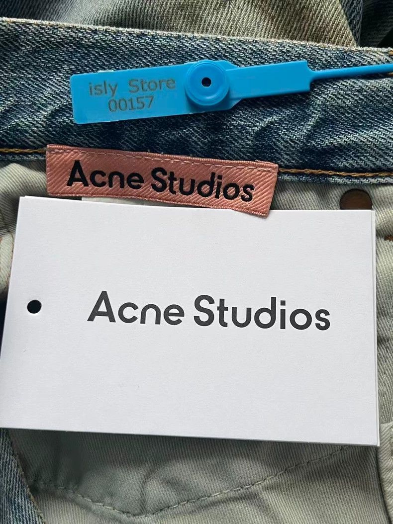 Acne Studios Acne Studios size 27/30 Mud Stain Spoil Destroyed Loose Ho Size US 27 - 4 Thumbnail