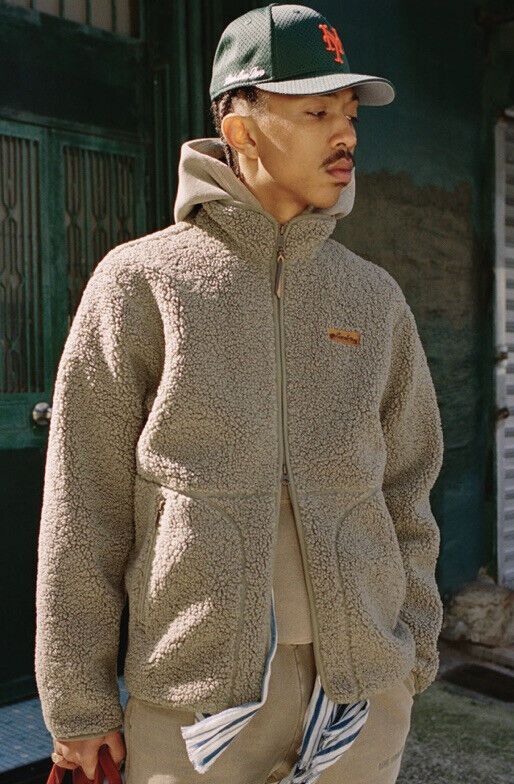 Aimé leon dore fleece zip jacket hotsell