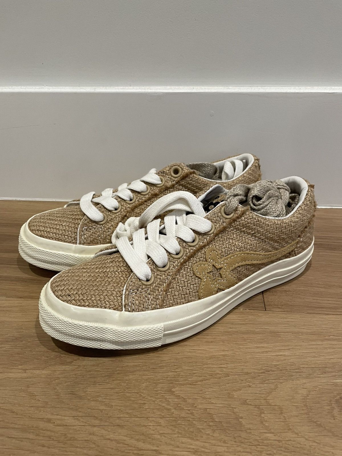 Converse × Golf Wang × Golf le Fleur Golf le Fleur x Converse One Star Burlap Size US 6.5 / IT 36.5 - 2 Thumbnail