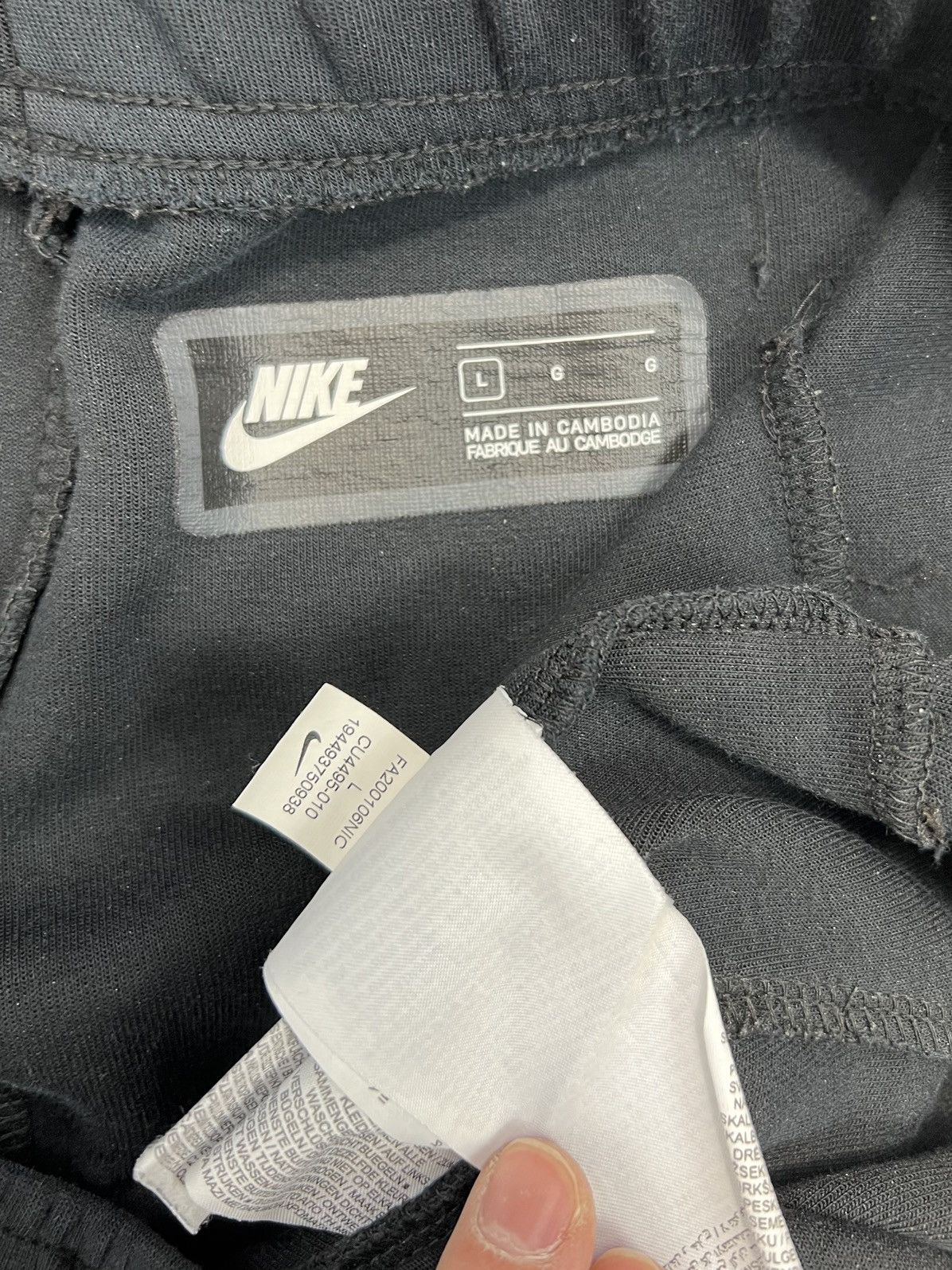 Nike Spodnie Nike Tech Fleece NSW Black Dresy Size US 34 / EU 50 - 5 Thumbnail