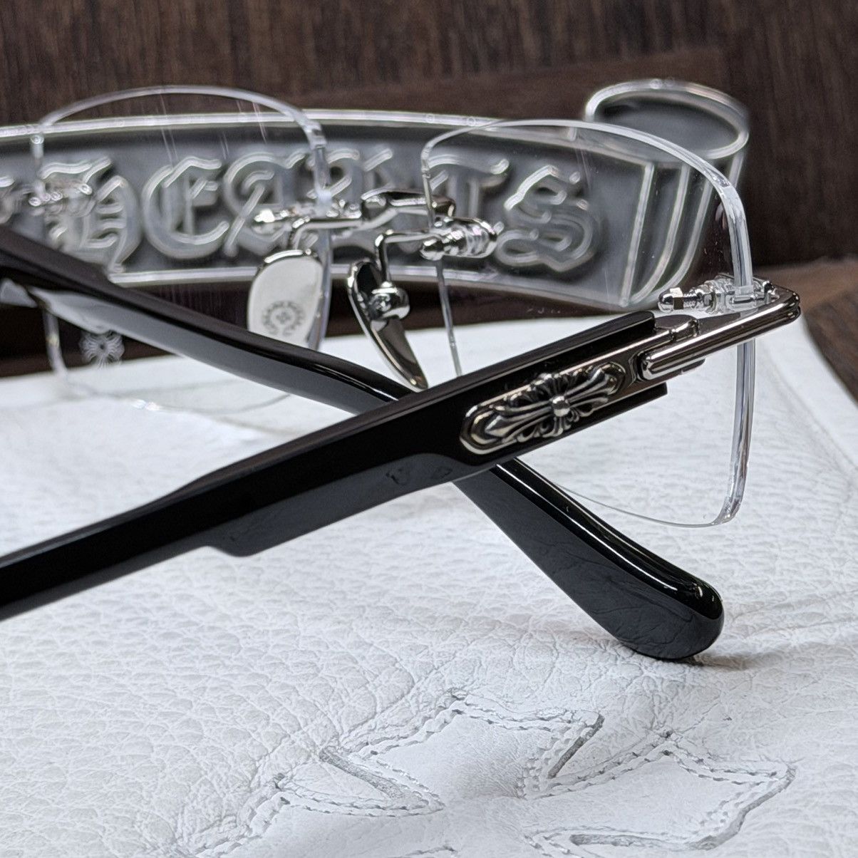 Chrome Hearts Chrome Hearts DEEP II Glasses Size ONE SIZE - 9 Thumbnail